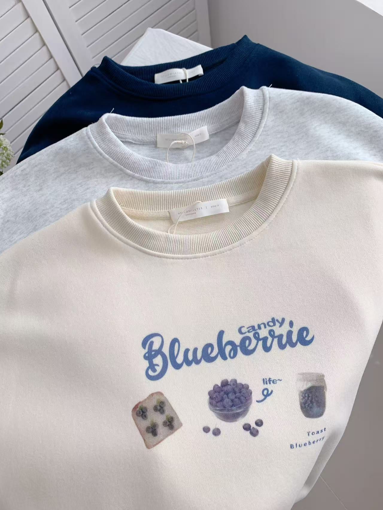 HELLO MILK TEE- 85694 印花衛衣