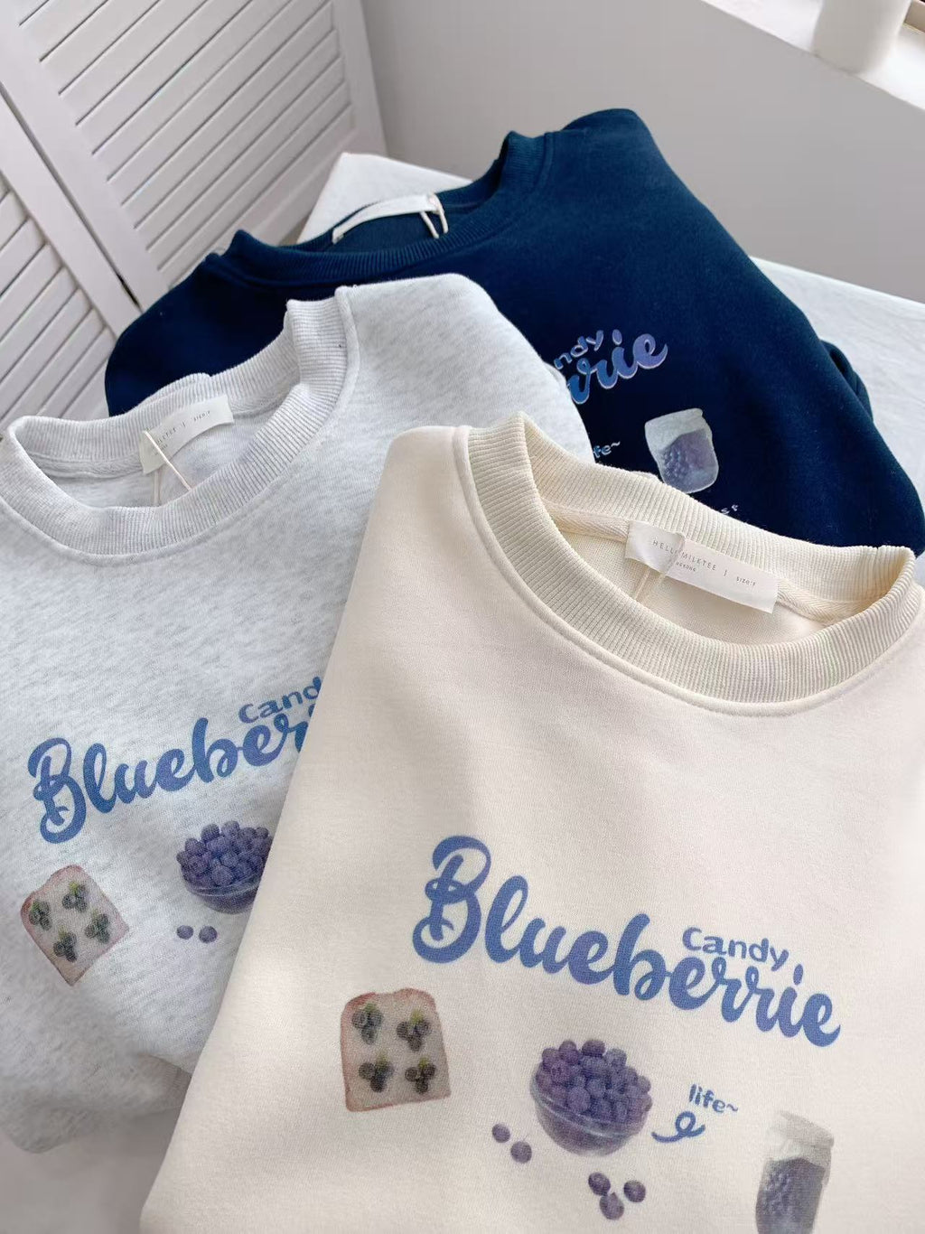 HELLO MILK TEE- 85694 印花衛衣