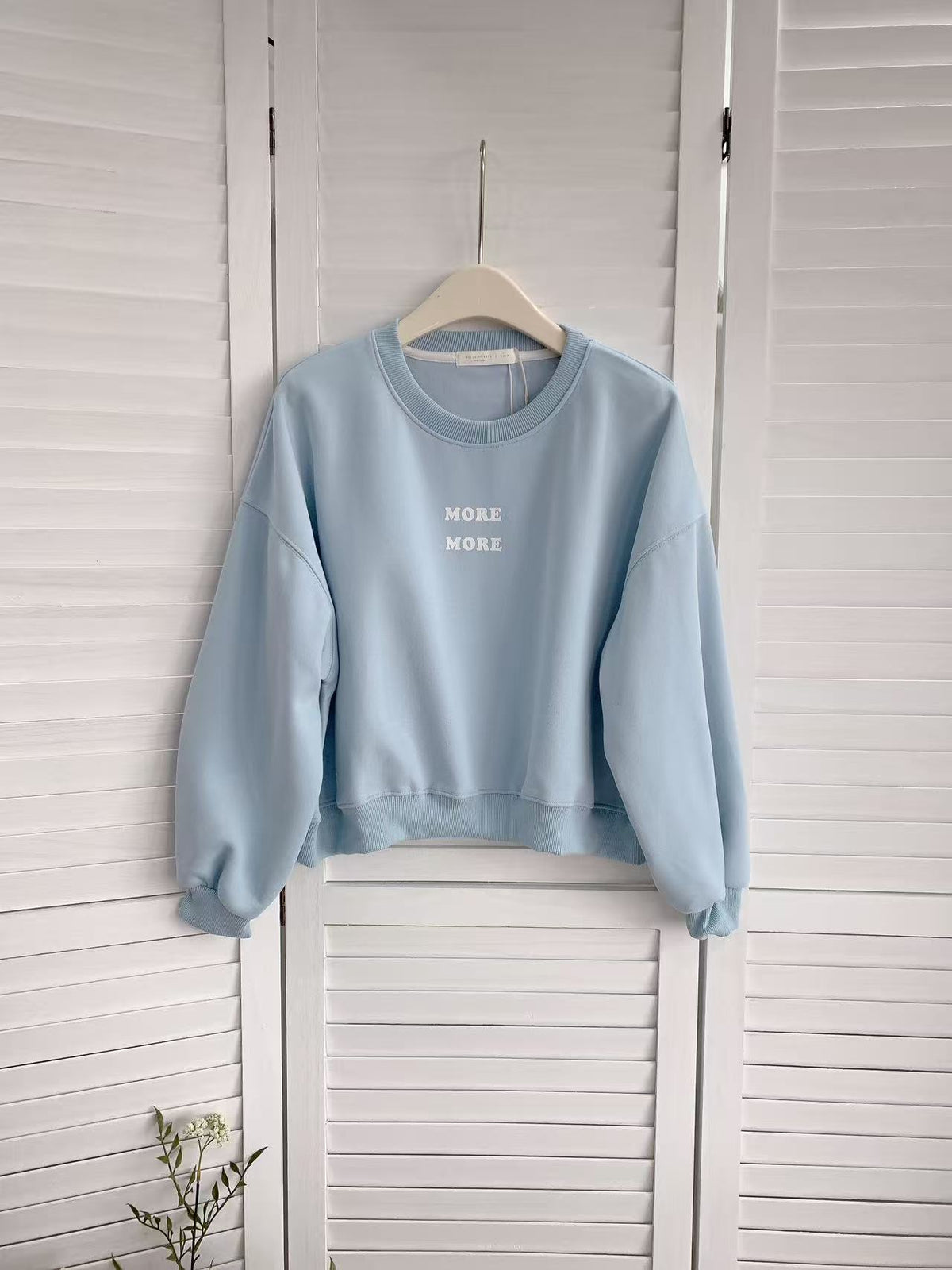 HELLO MILK TEE- 85678 圓領衛衣