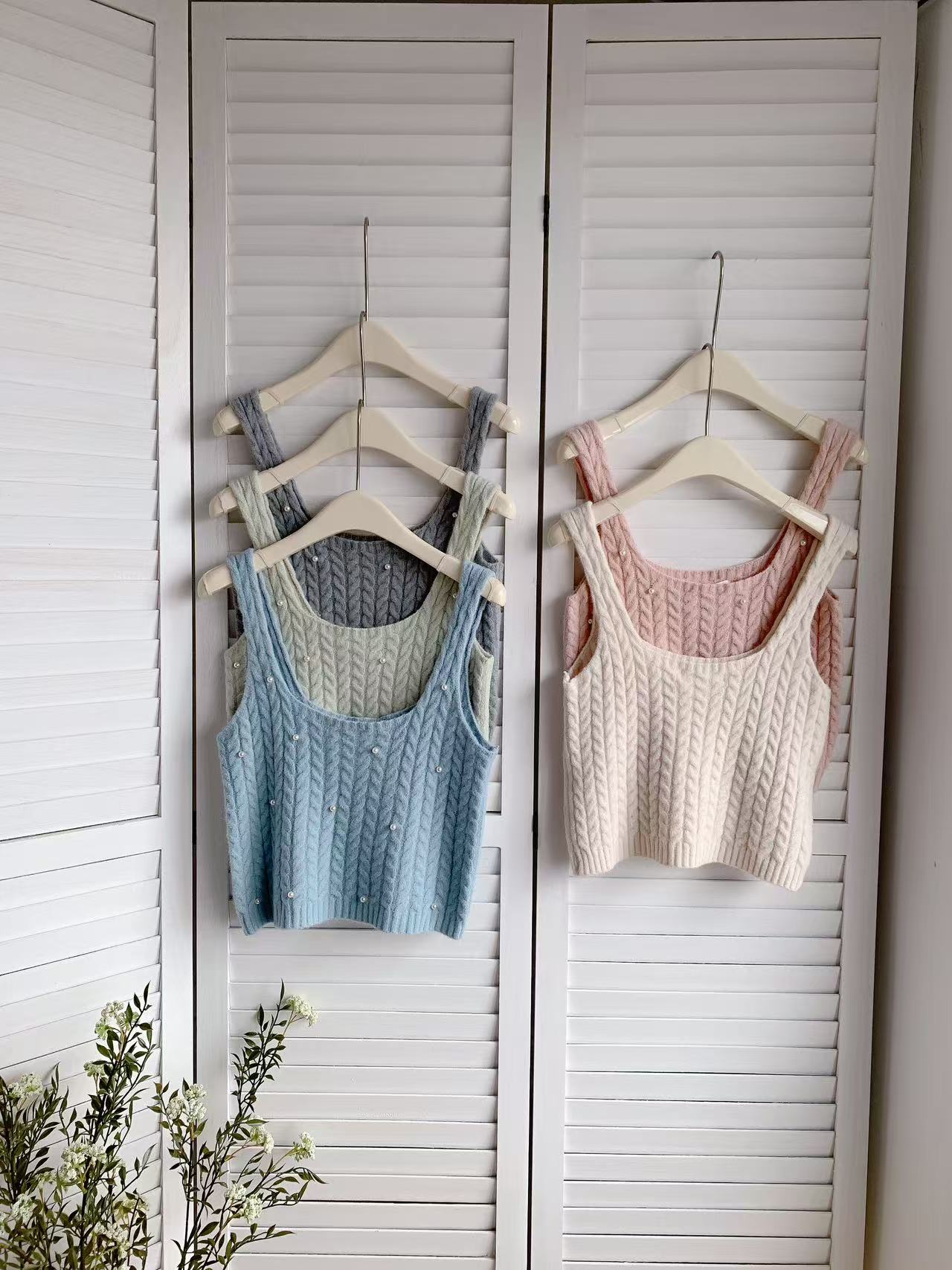 HELLO MILK TEE- 85616 無袖上衣