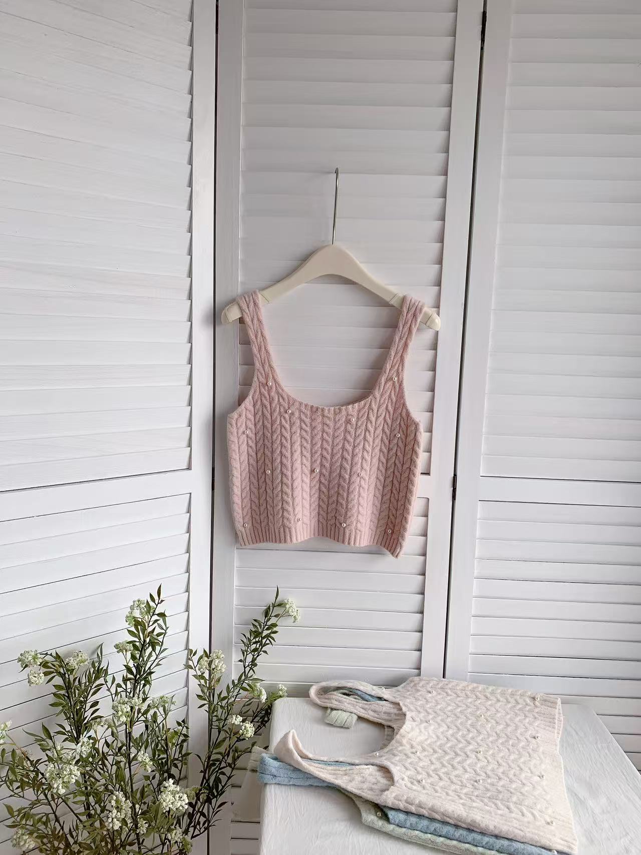 HELLO MILK TEE- 85616 無袖上衣