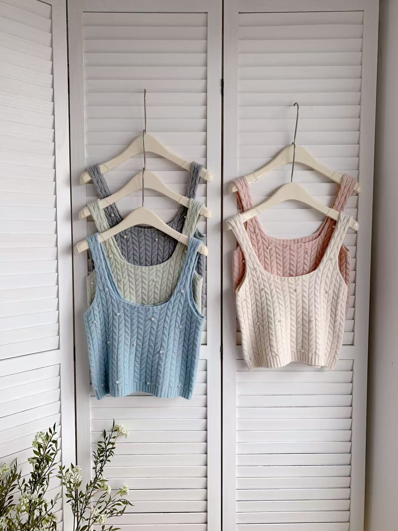 HELLO MILK TEE- 85616 無袖上衣