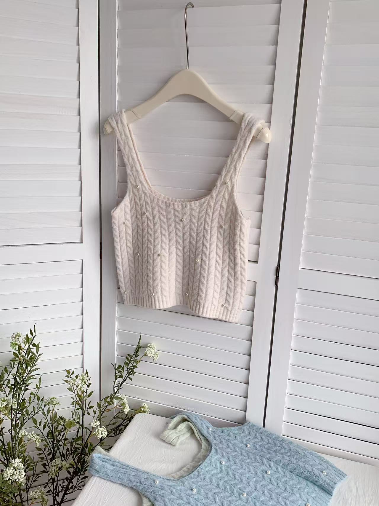 HELLO MILK TEE- 85616 無袖上衣