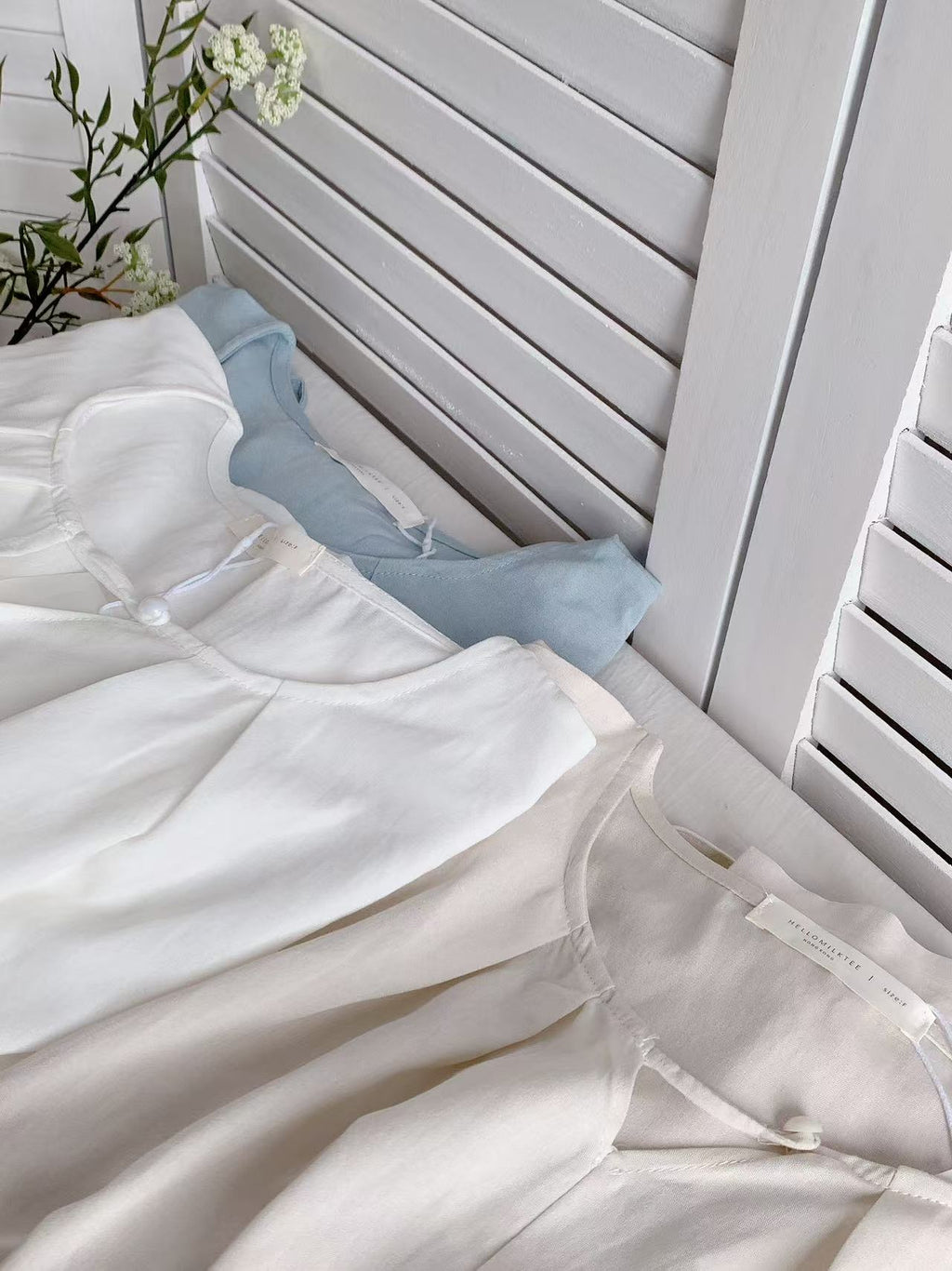 HELLO MILK TEE- 85635 韓系上衣