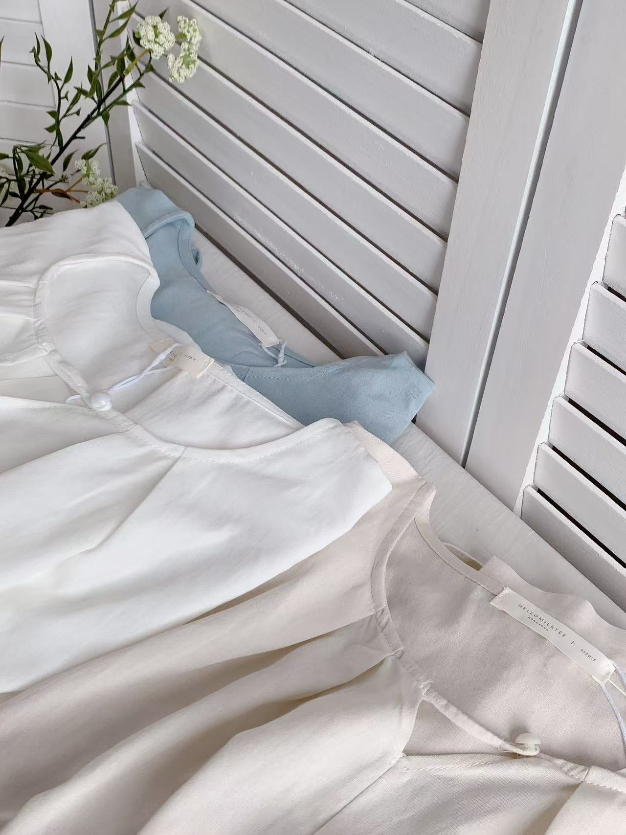 HELLO MILK TEE- 85635 韓系上衣