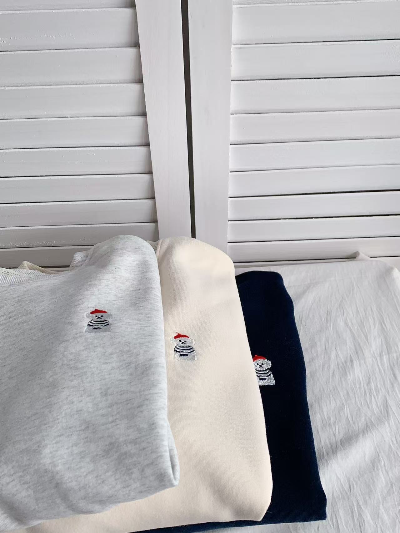 HELLO MILK TEE- 85693 短款衛衣