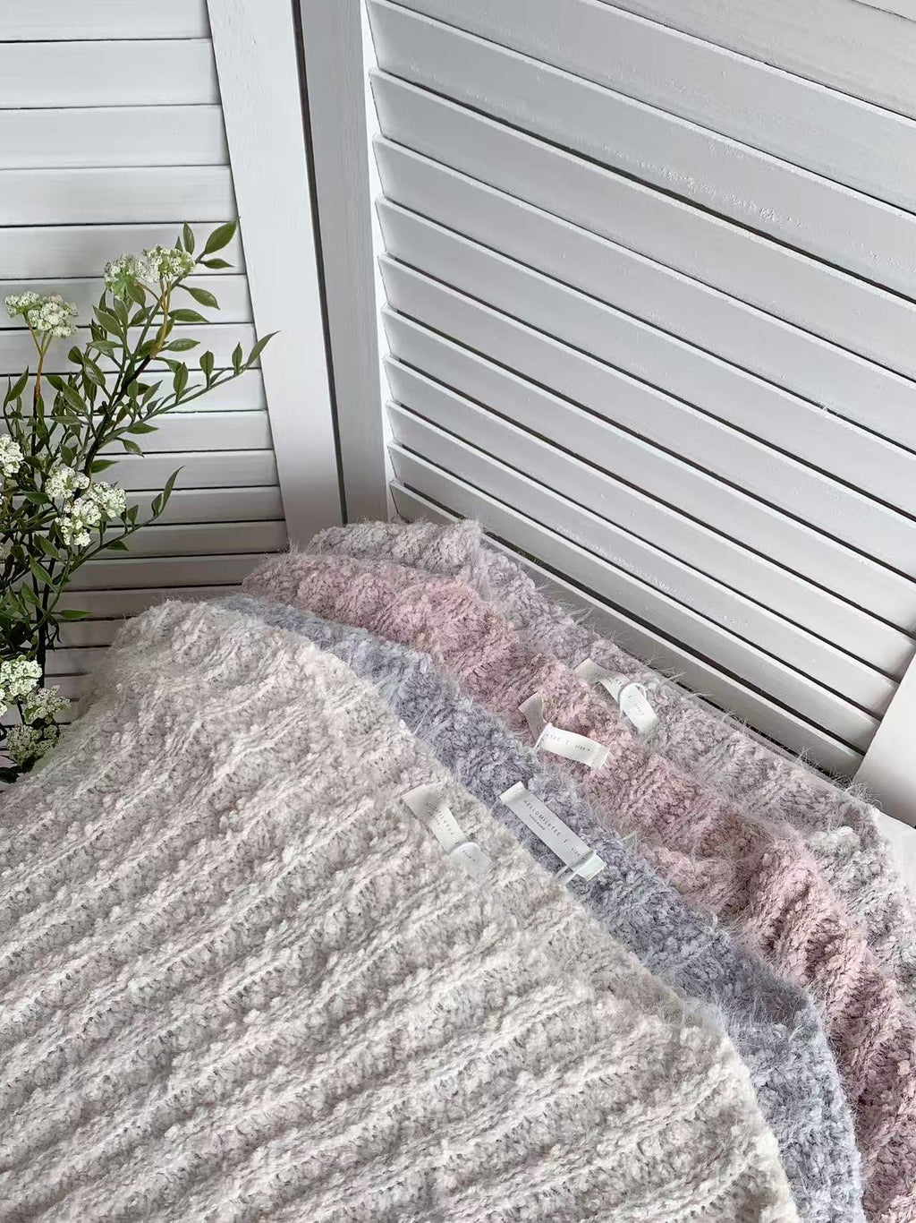 HELLO MILK TEE- 85699 圓領毛衣