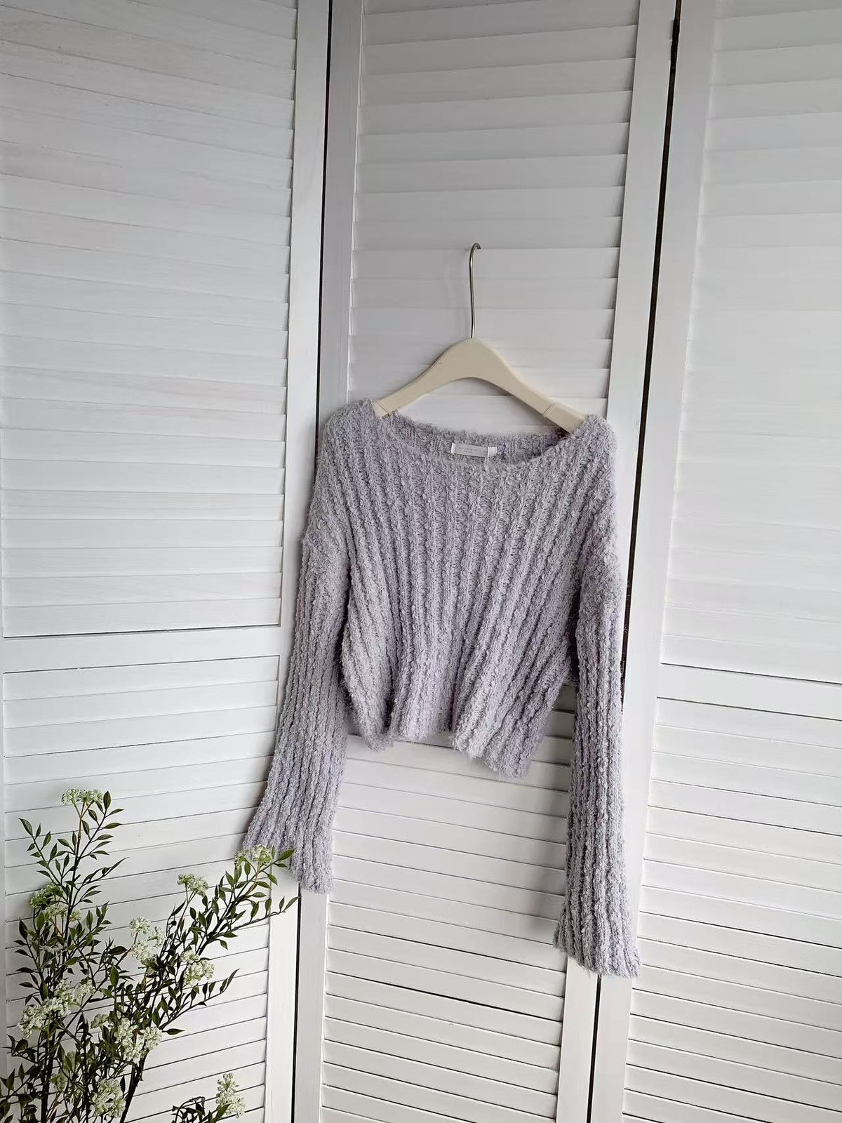 HELLO MILK TEE- 85699 圓領毛衣