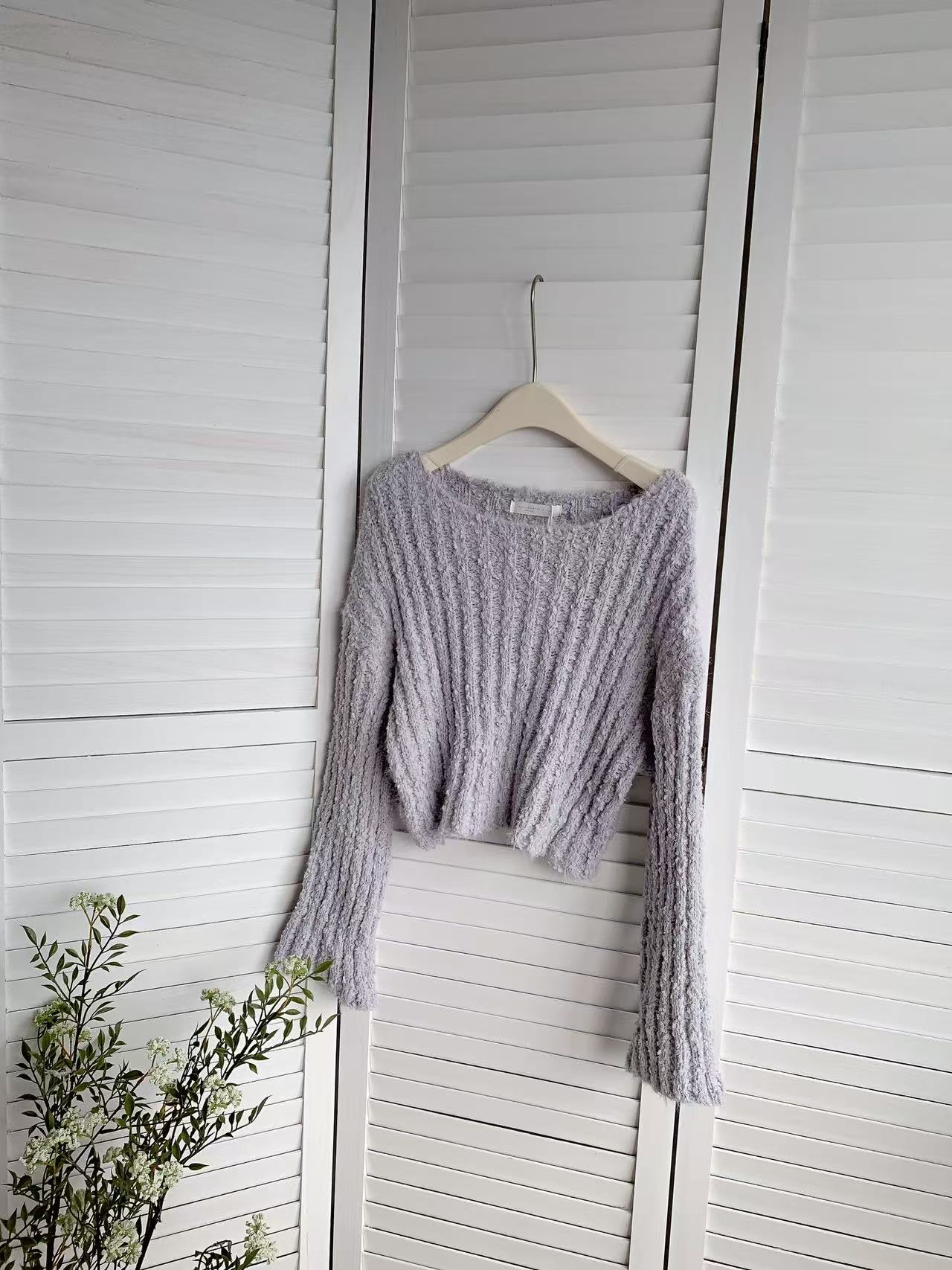 HELLO MILK TEE- 85699 圓領毛衣