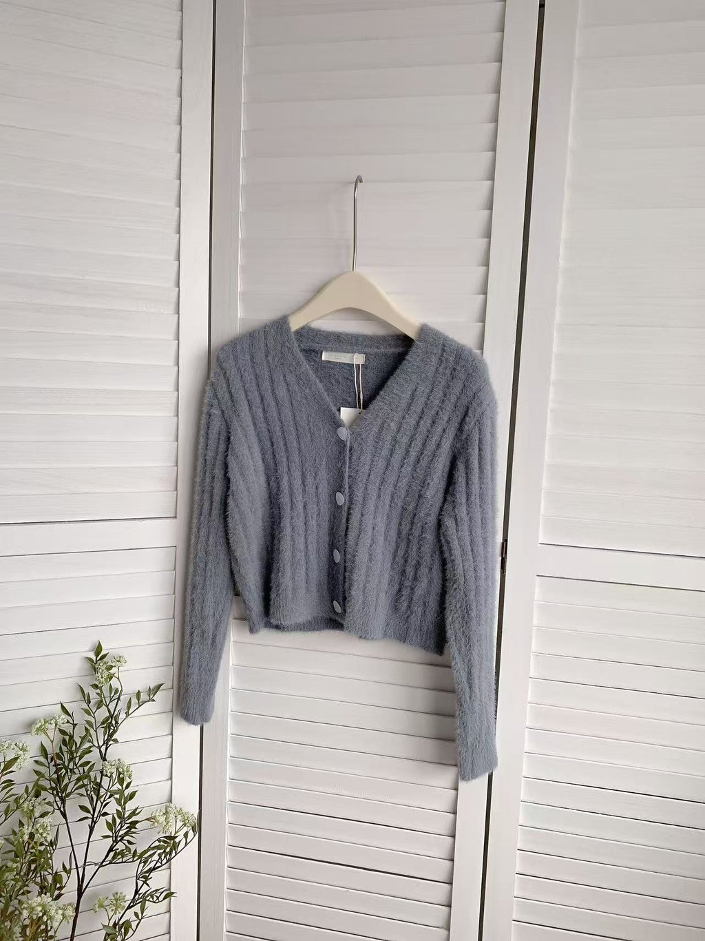 HELLO MILK TEE- 85652 針織開衫