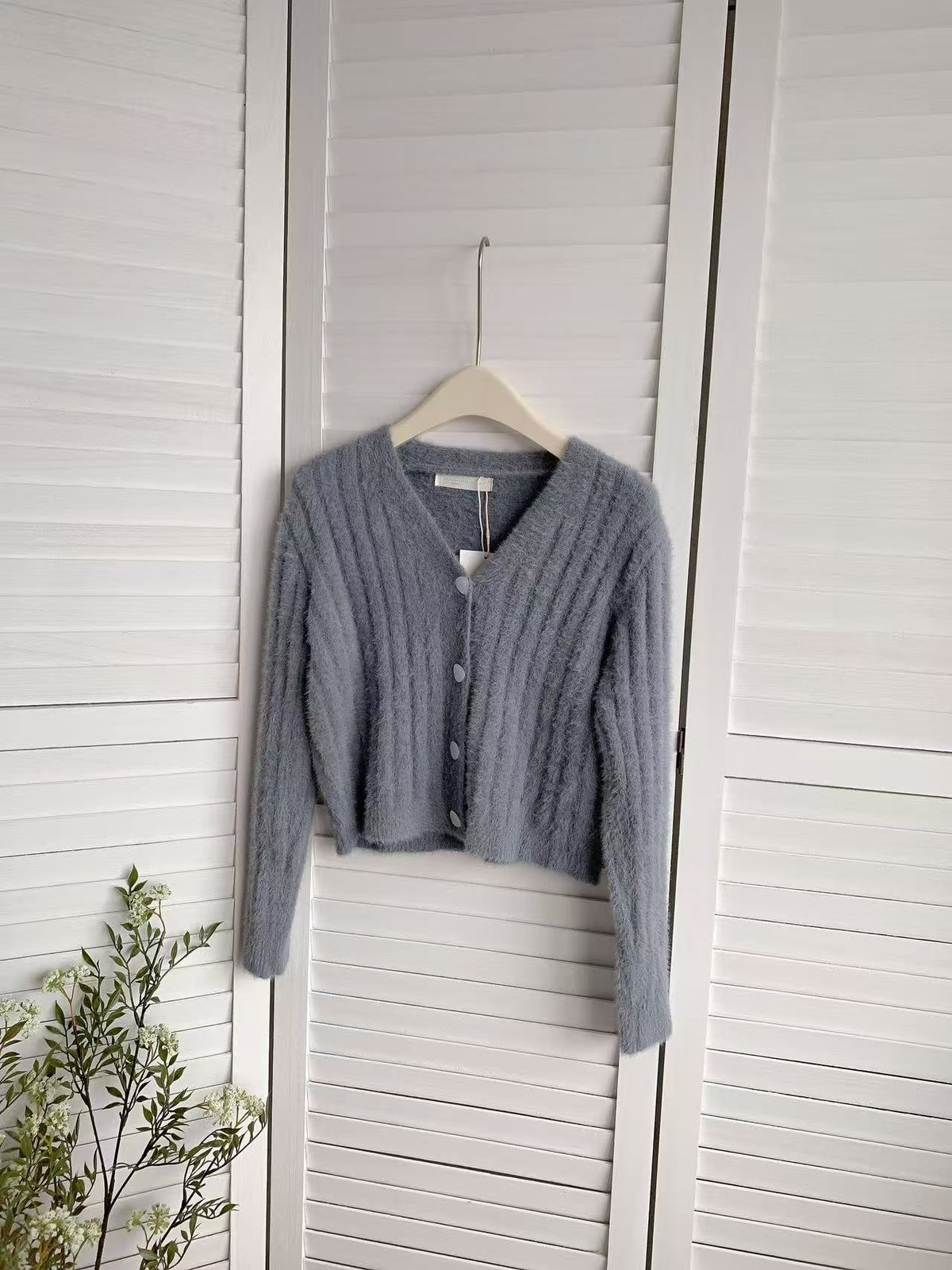 HELLO MILK TEE- 85652 針織開衫