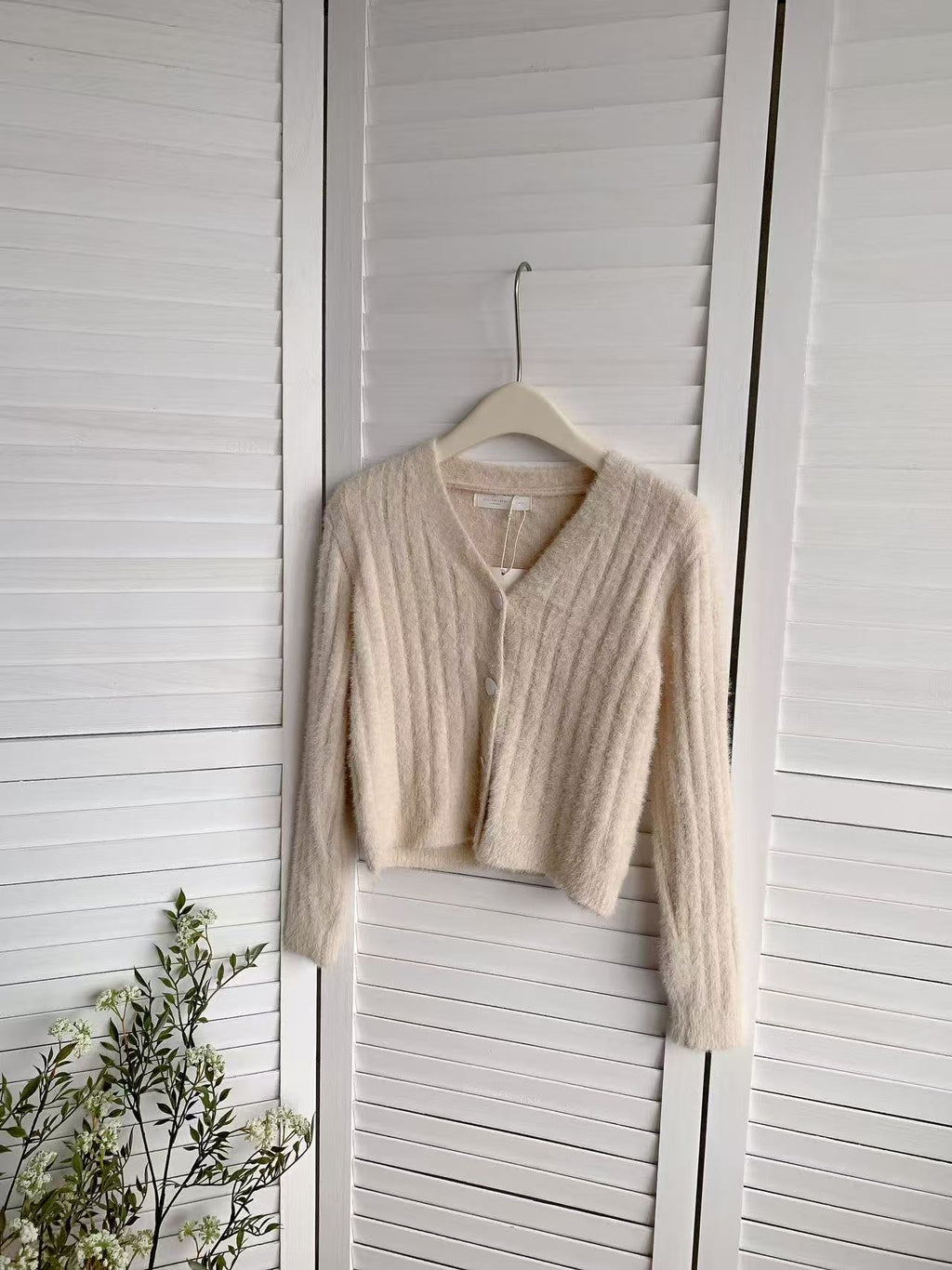 HELLO MILK TEE- 85652 針織開衫