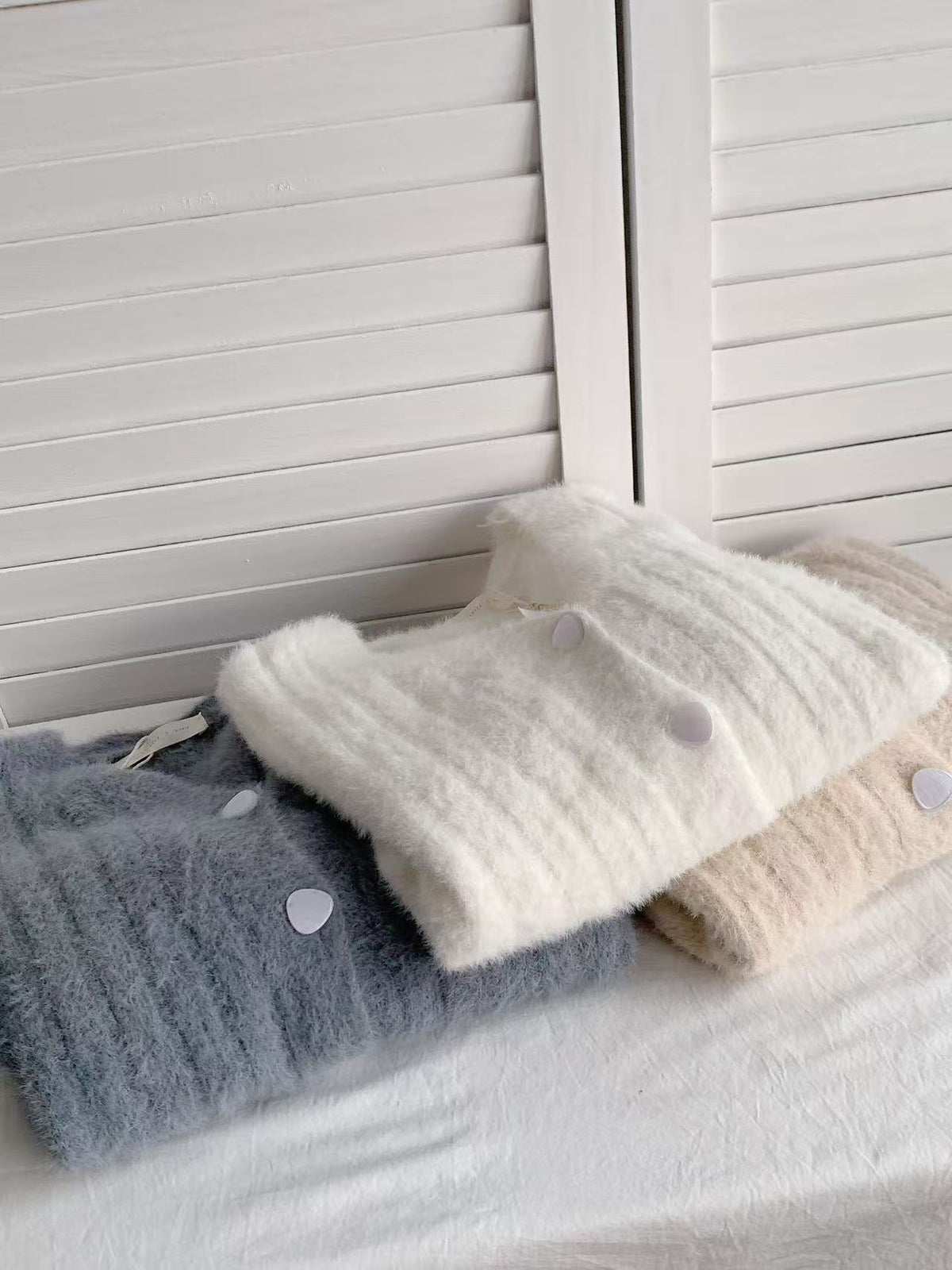 HELLO MILK TEE- 85652 針織開衫