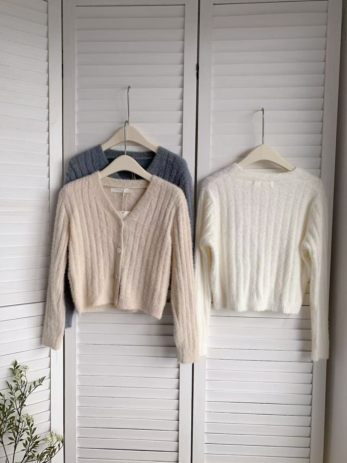 HELLO MILK TEE- 85652 針織開衫