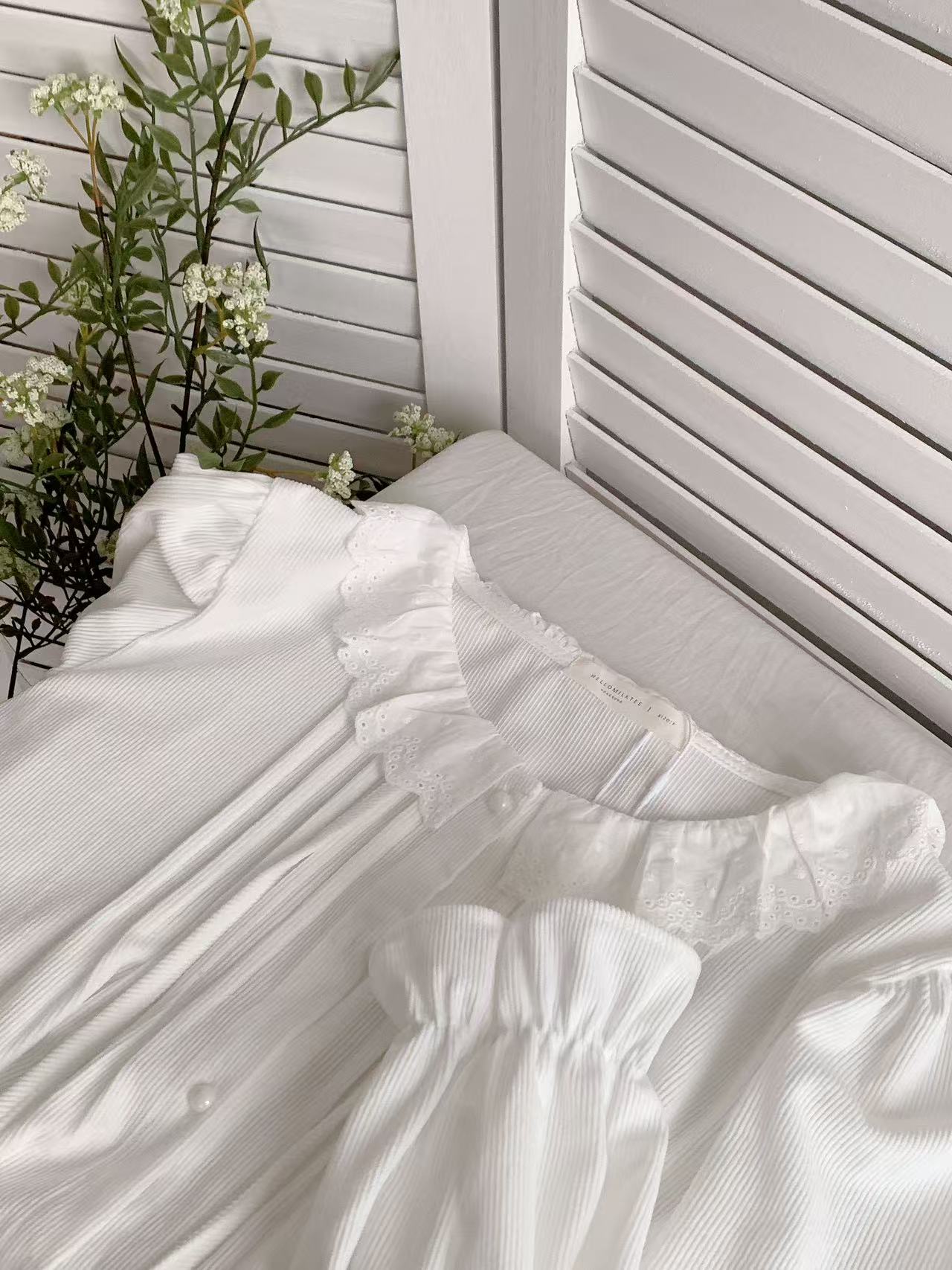 HELLO MILK TEE- 85636 甜美上衣