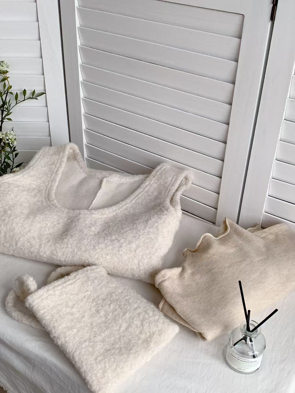 HELLO MILK TEE- 85644 韓系套裝