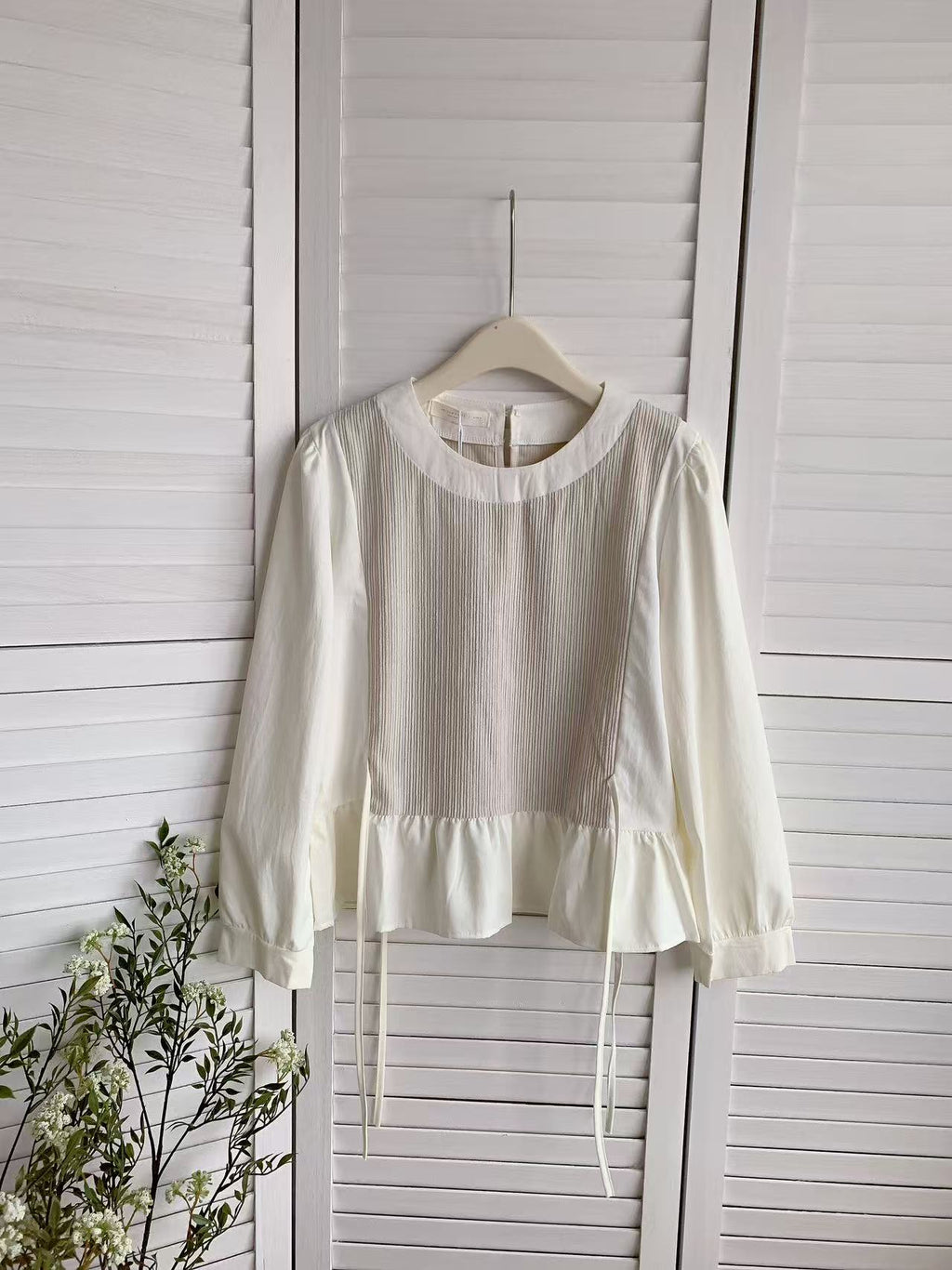 HELLO MILK TEE- 85639 圓領上衣