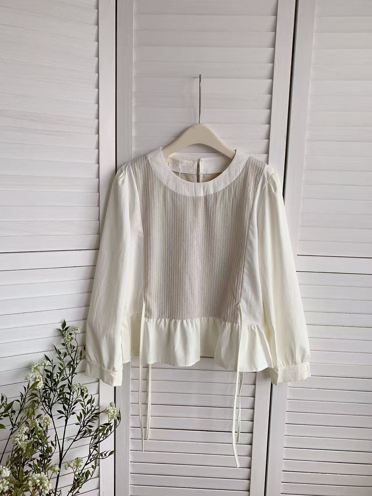 HELLO MILK TEE- 85639 圓領上衣