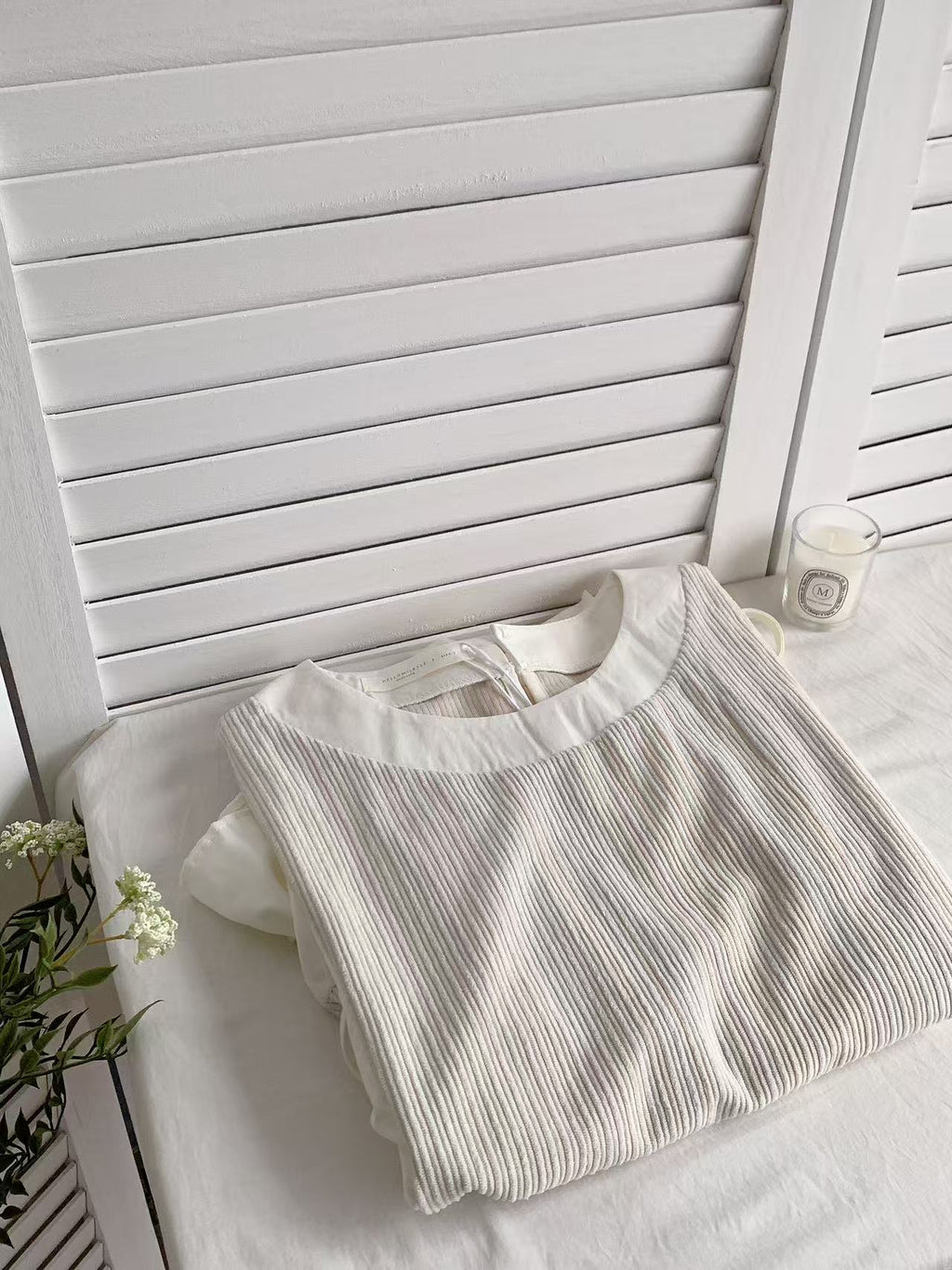 HELLO MILK TEE- 85639 圓領上衣