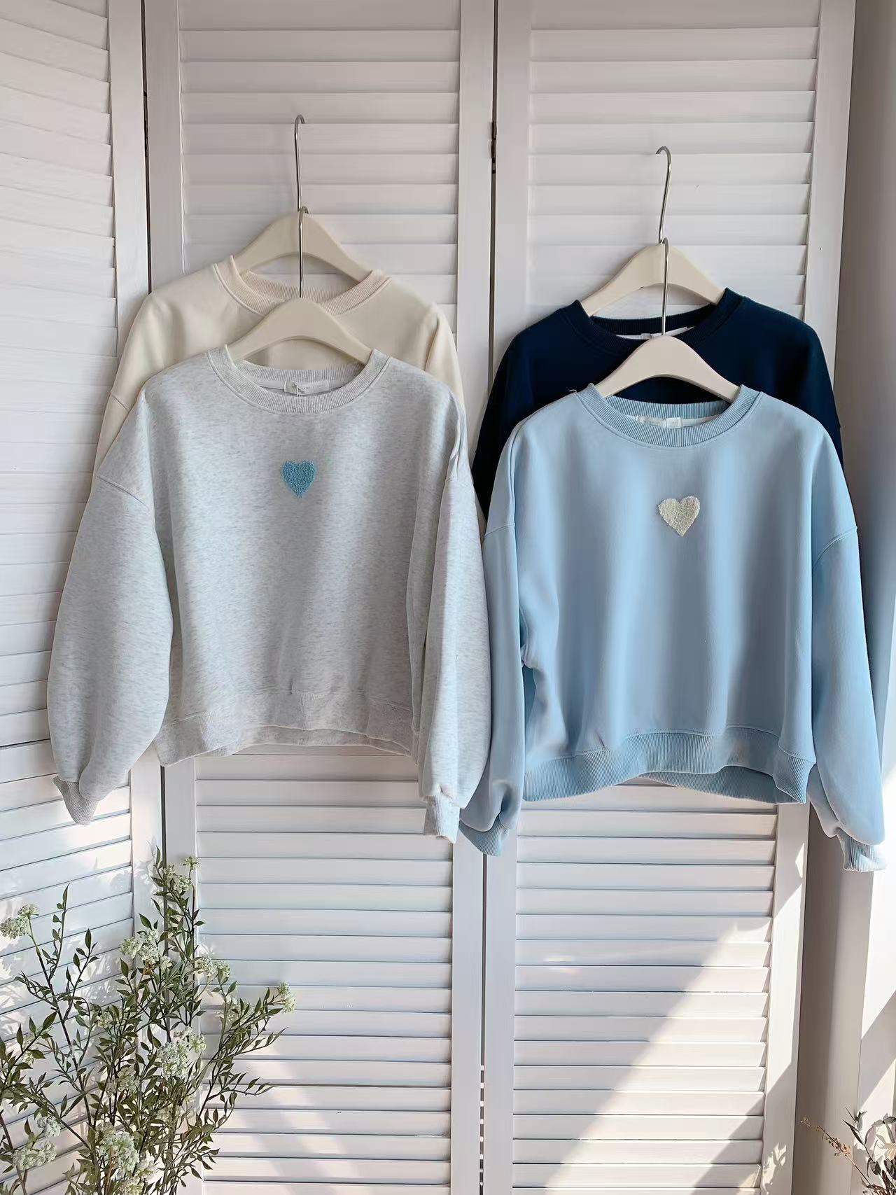 HELLO MILK TEE- 85679 套頭衛衣