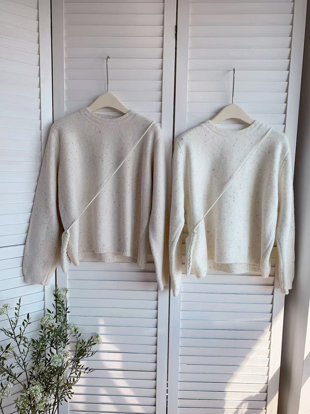 HELLO MILK TEE- 85675 圓領毛衣