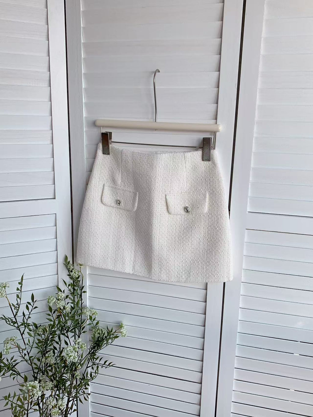 HELLO MILK TEE- 85659 百搭短裙