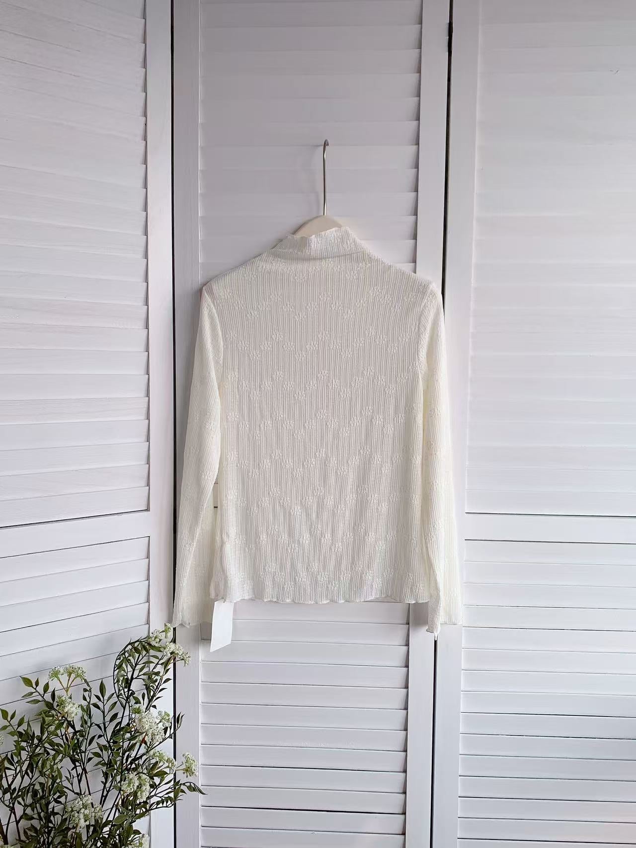 HELLO MILK TEE- 85708 修身上衣