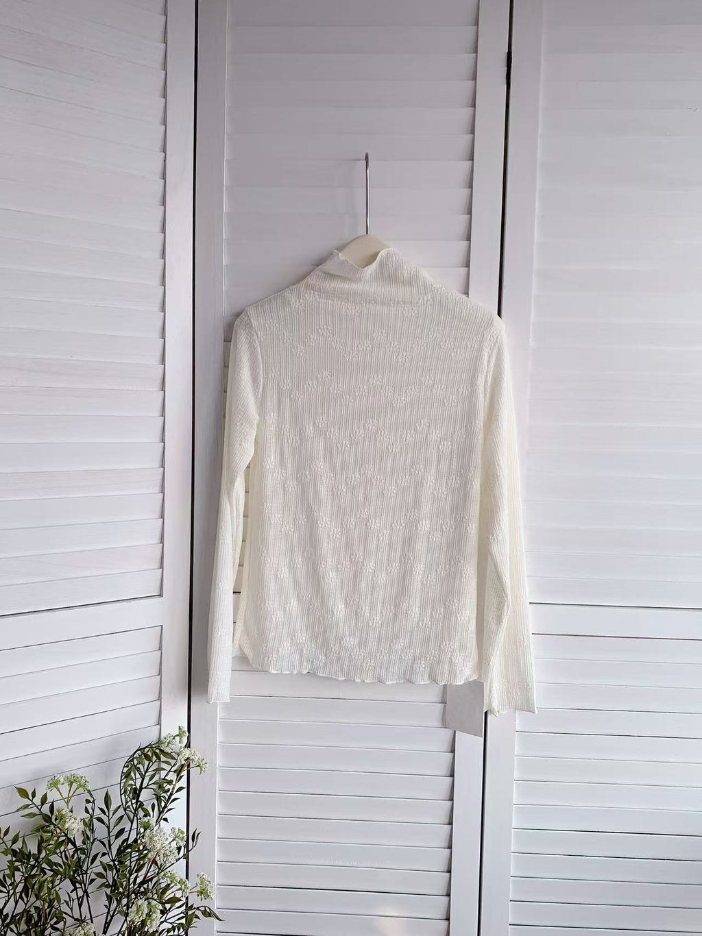 HELLO MILK TEE- 85708 修身上衣