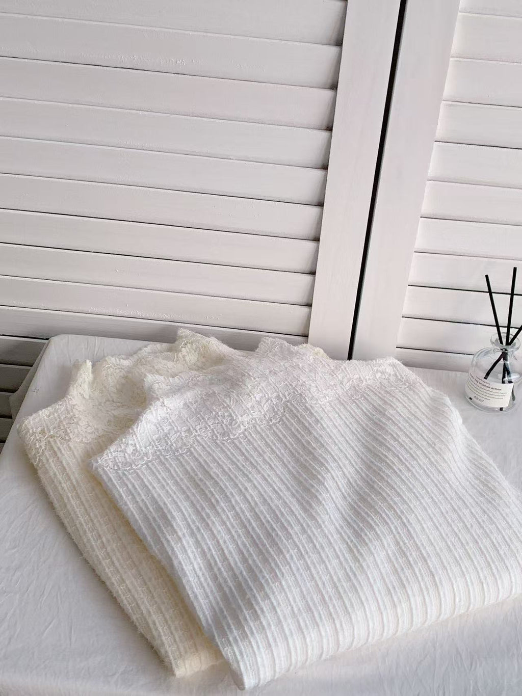 HELLO MILK TEE- 85710 拼接上衣