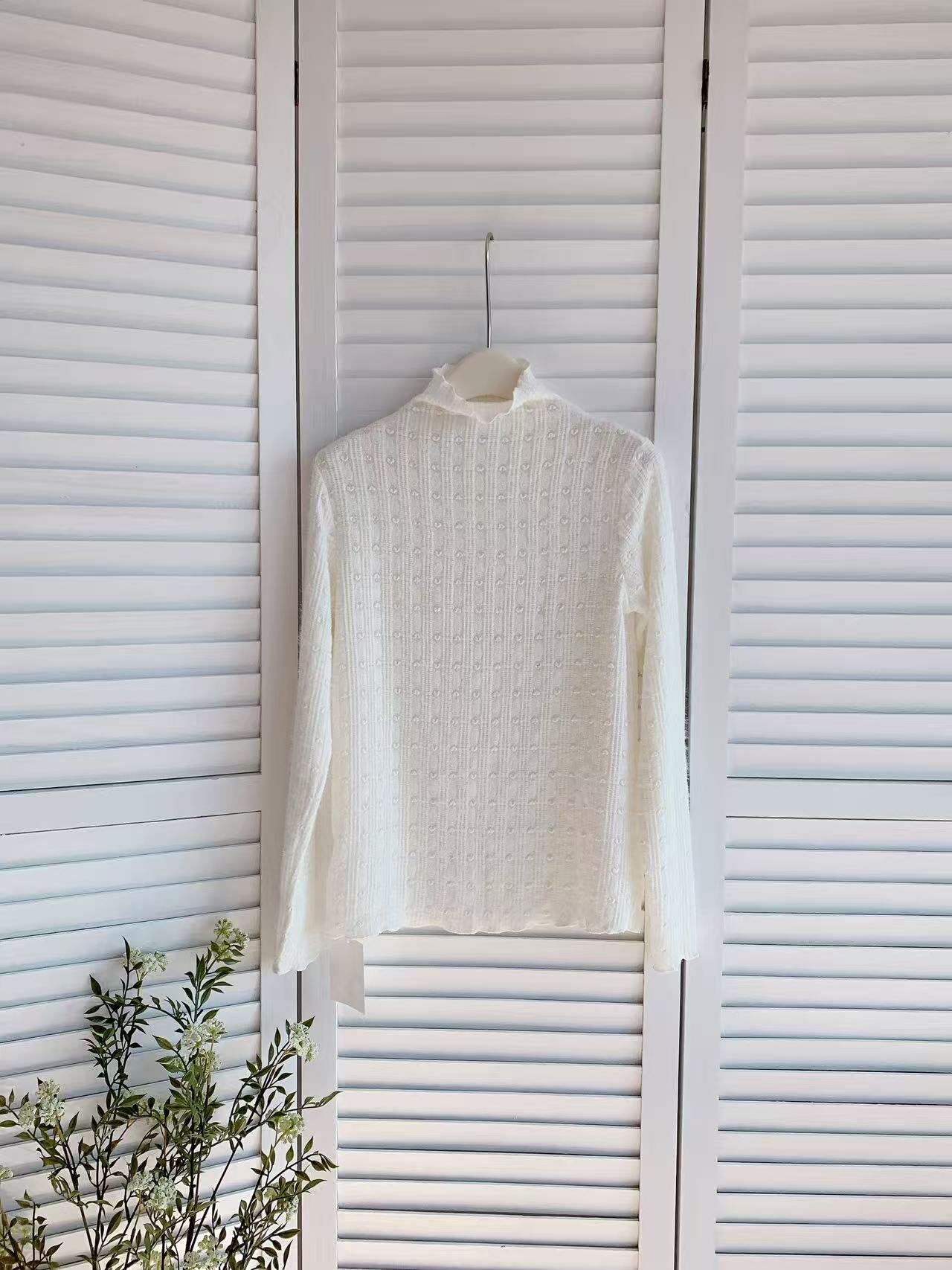 HELLO MILK TEE- 85707 愛心印花衫