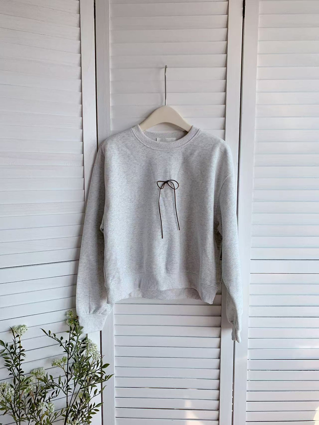 HELLO MILK TEE- 85695 圓領衛衣