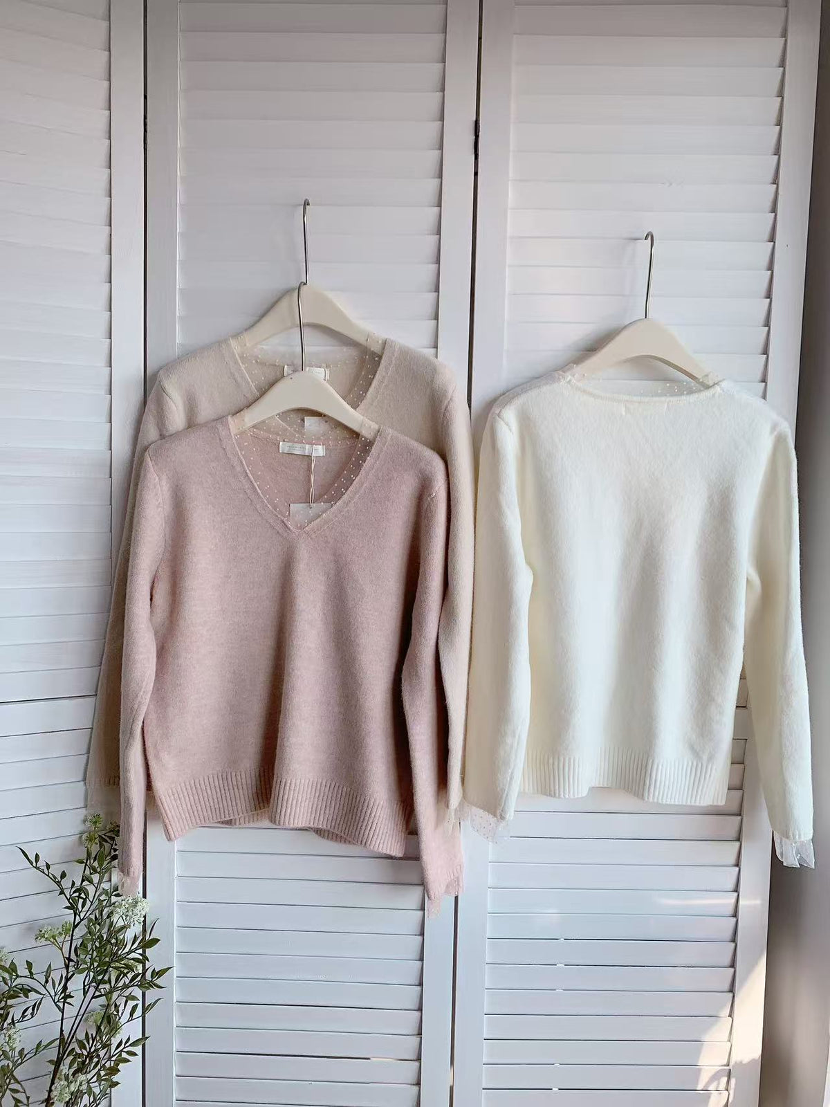 HELLO MILK TEE- 85714 百搭拼接衫