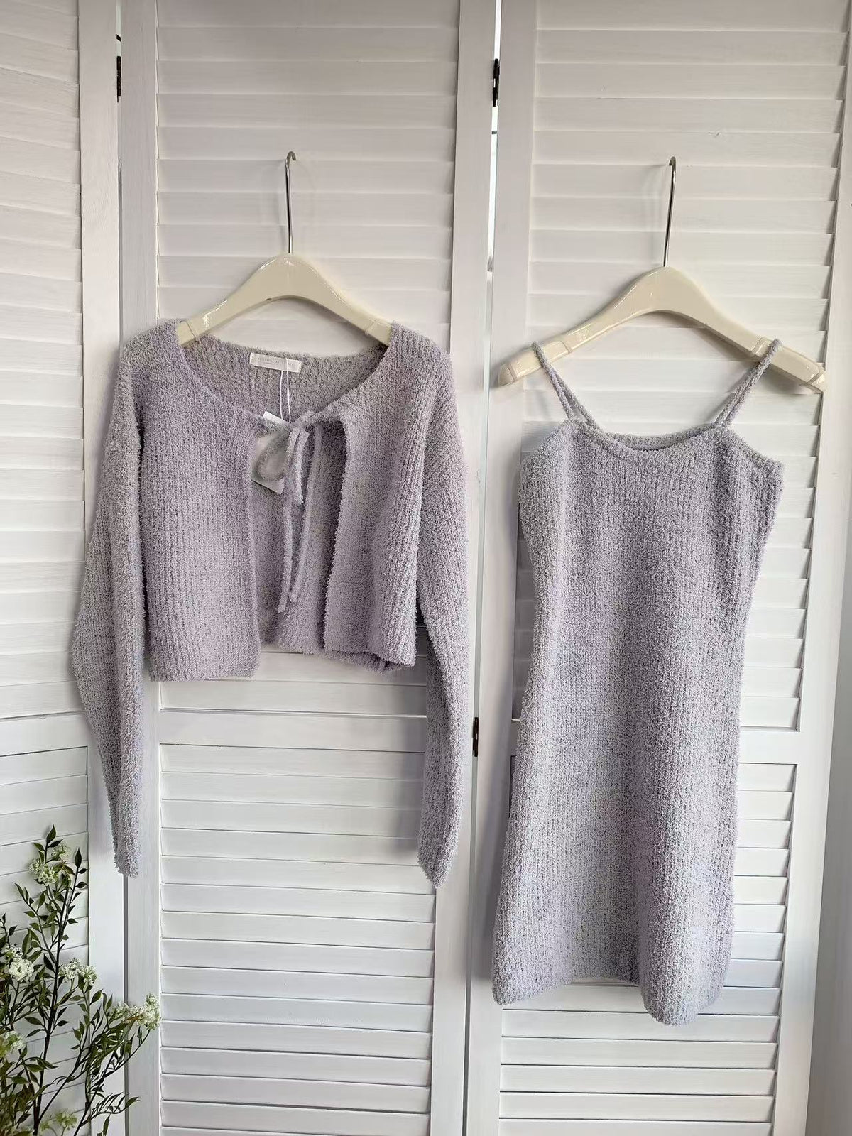 HELLO MILK TEE- 85656 坑條套裝