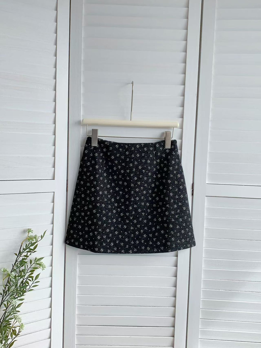 HELLO MILK TEE- 85727 碎花短裙