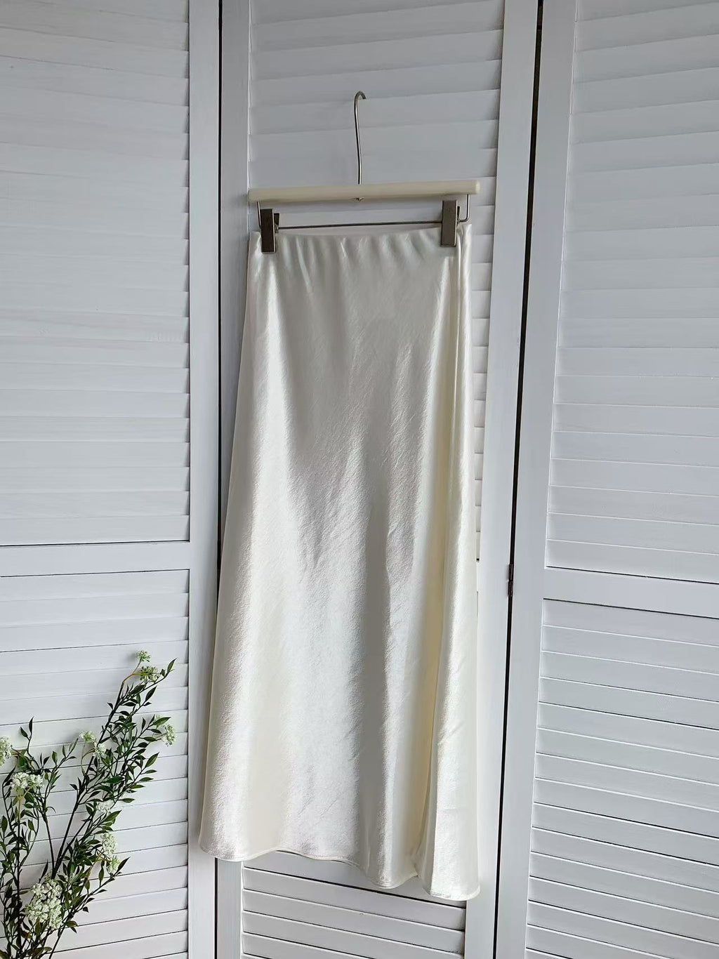 HELLO MILK TEE- 85673 簡約半裙