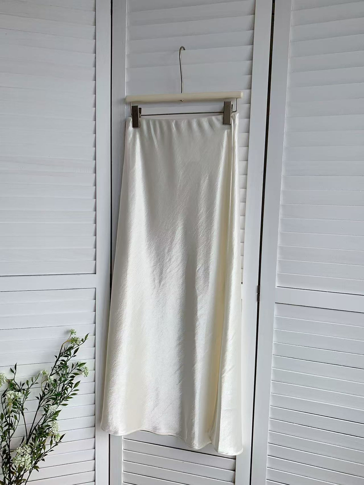 HELLO MILK TEE- 85673 簡約半裙