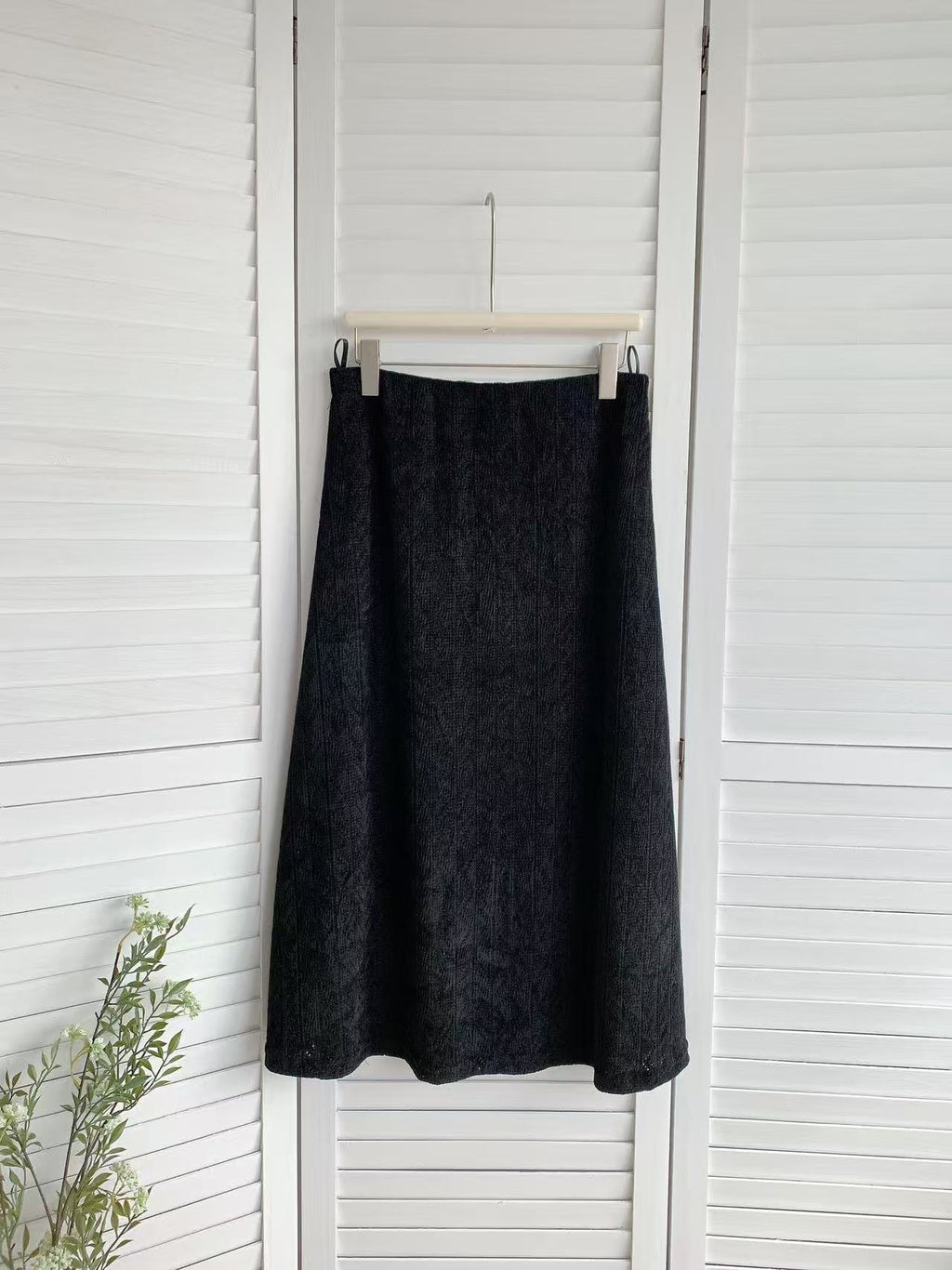 HELLO MILK TEE- 85721 質感半裙