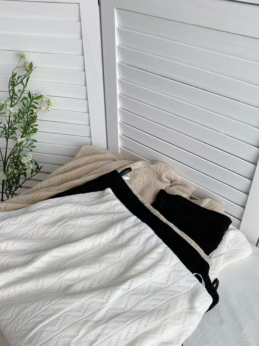 HELLO MILK TEE- 85721 質感半裙