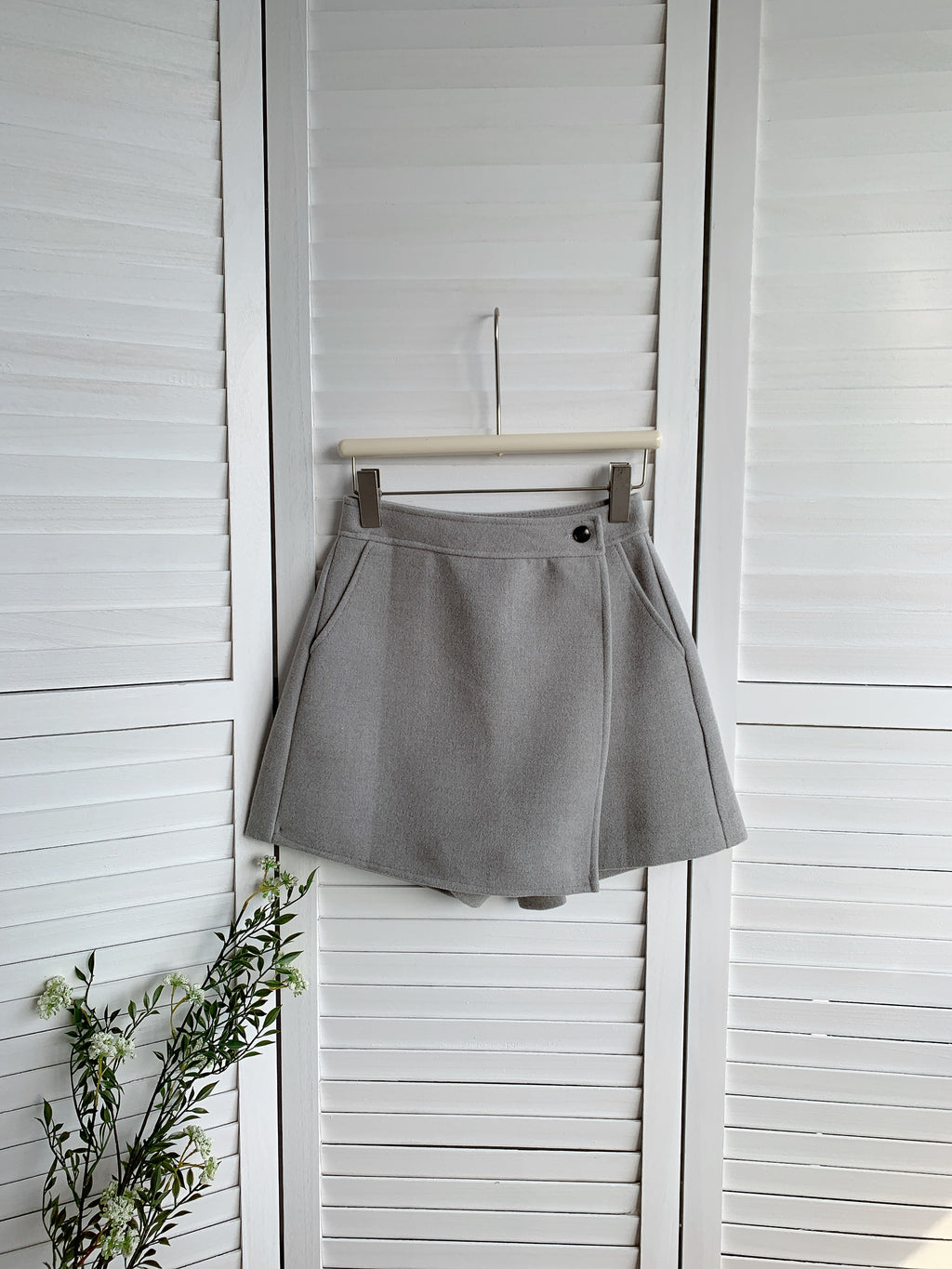 HELLO MILK TEE- 85739 羊絨裙褲