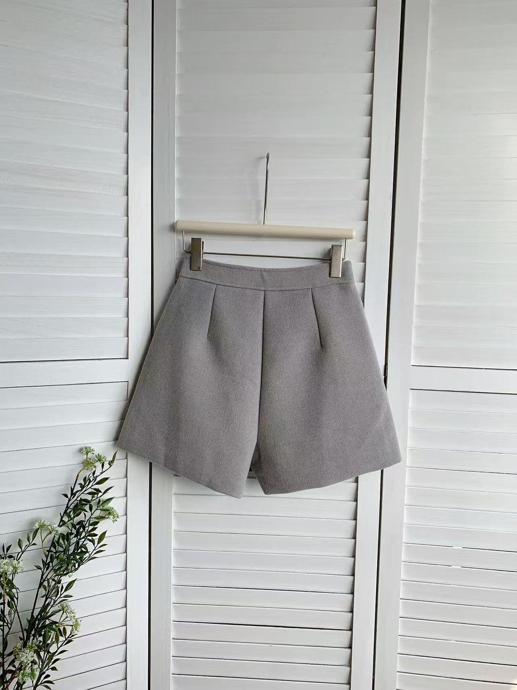 HELLO MILK TEE- 85739 羊絨裙褲