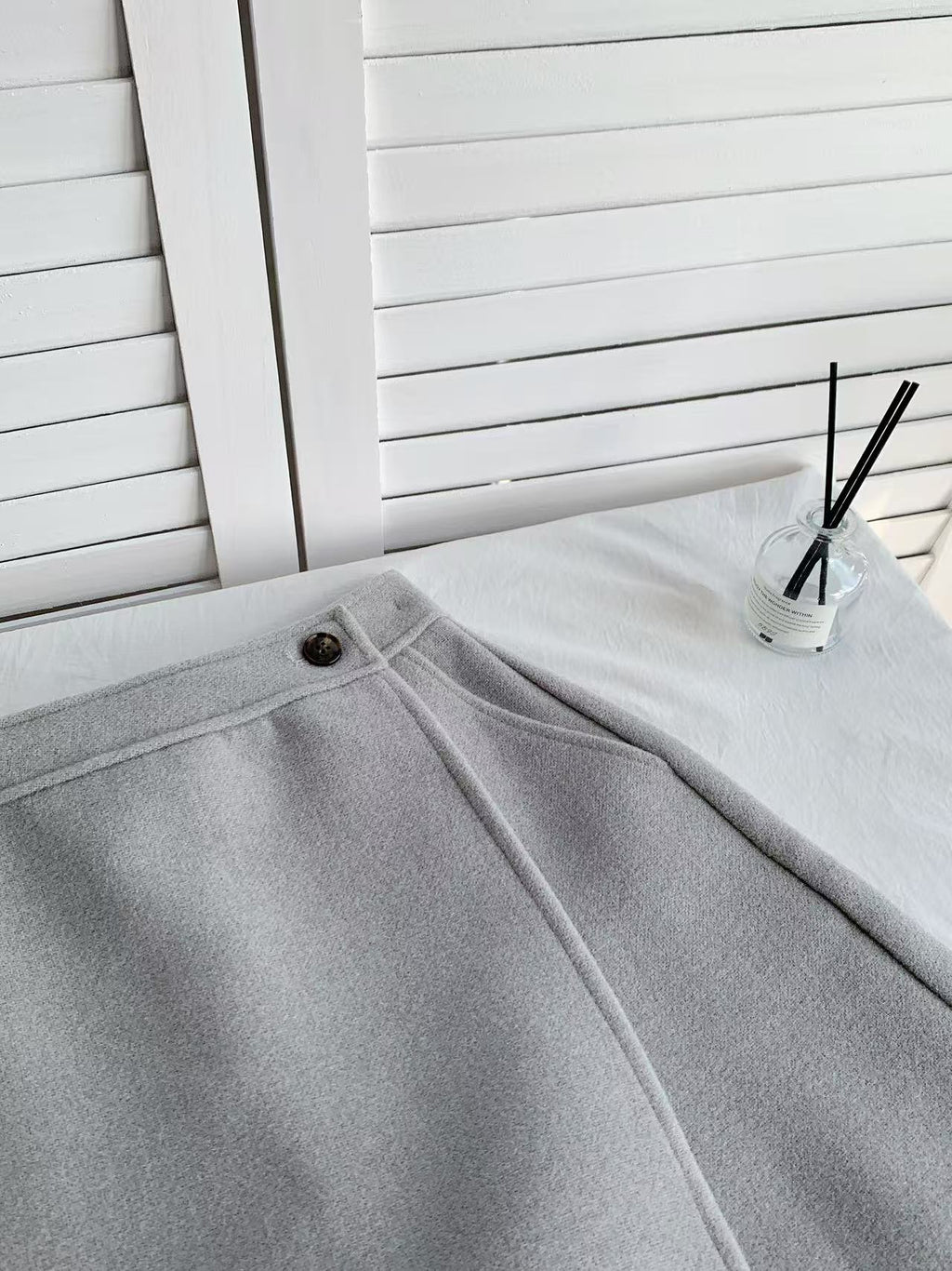 HELLO MILK TEE- 85739 羊絨裙褲