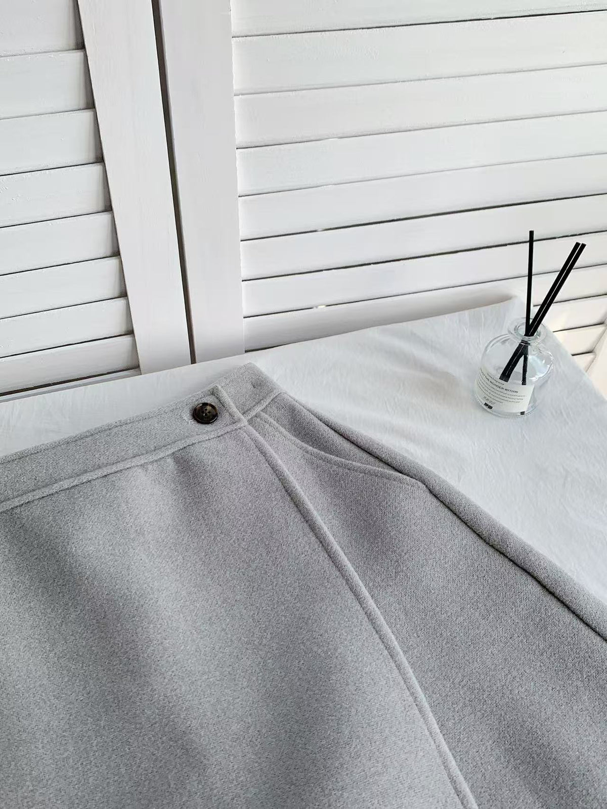 HELLO MILK TEE- 85739 羊絨裙褲