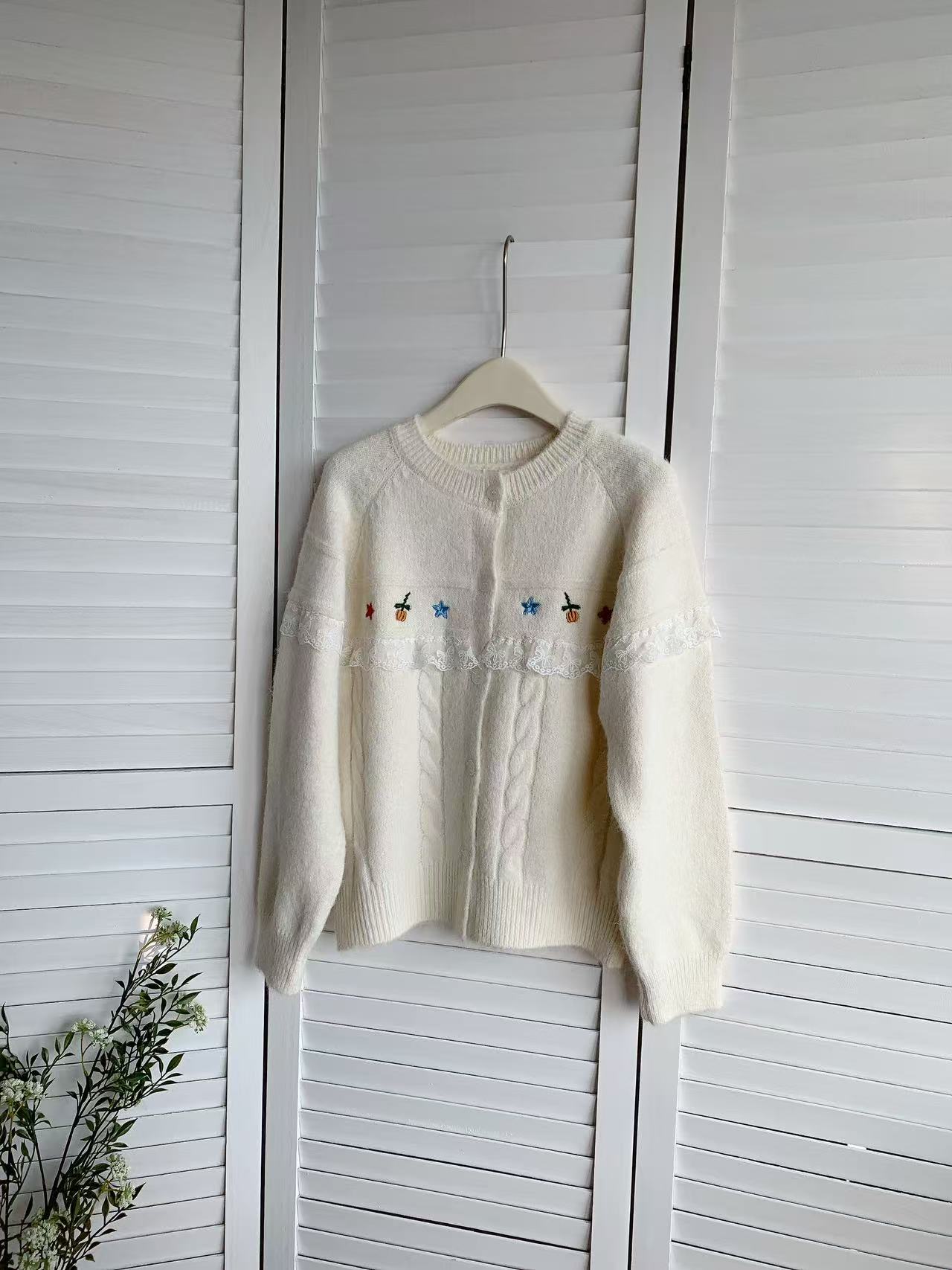 HELLO MILK TEE- 85687 毛衣外套