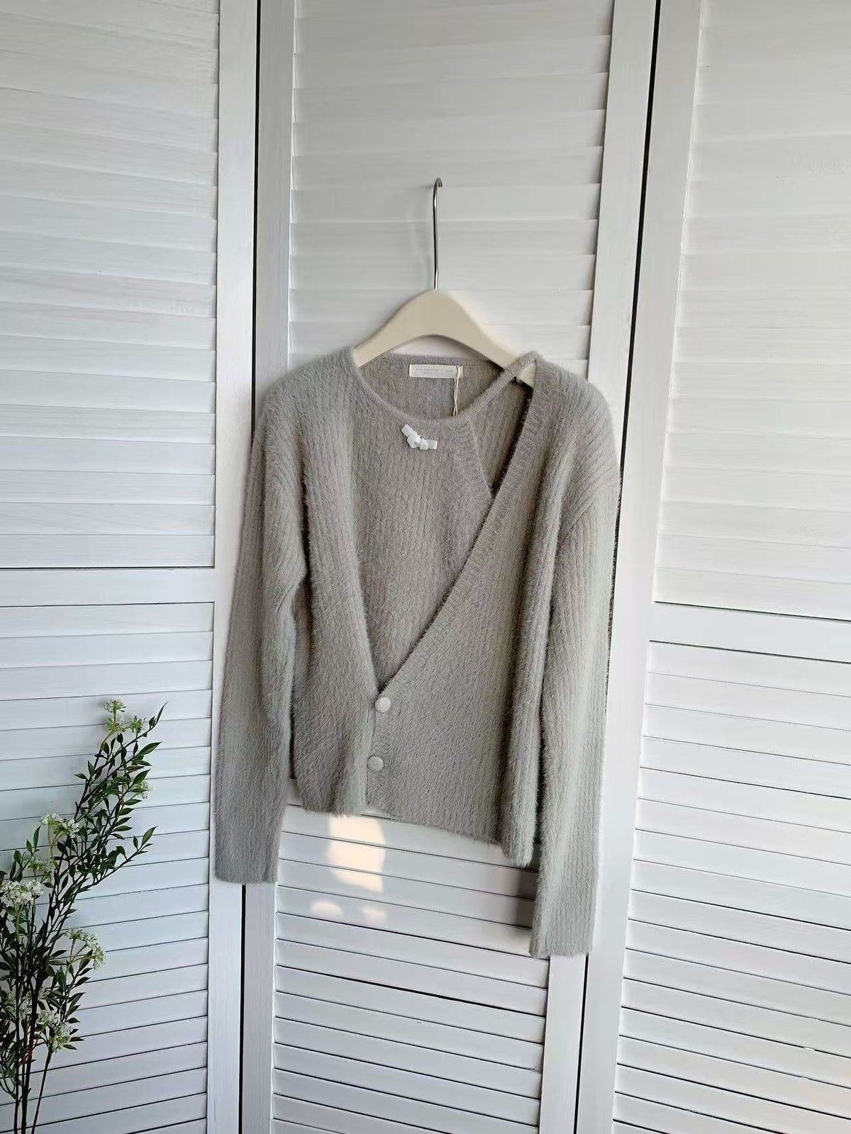 HELLO MILK TEE- 85692 設計感上衣