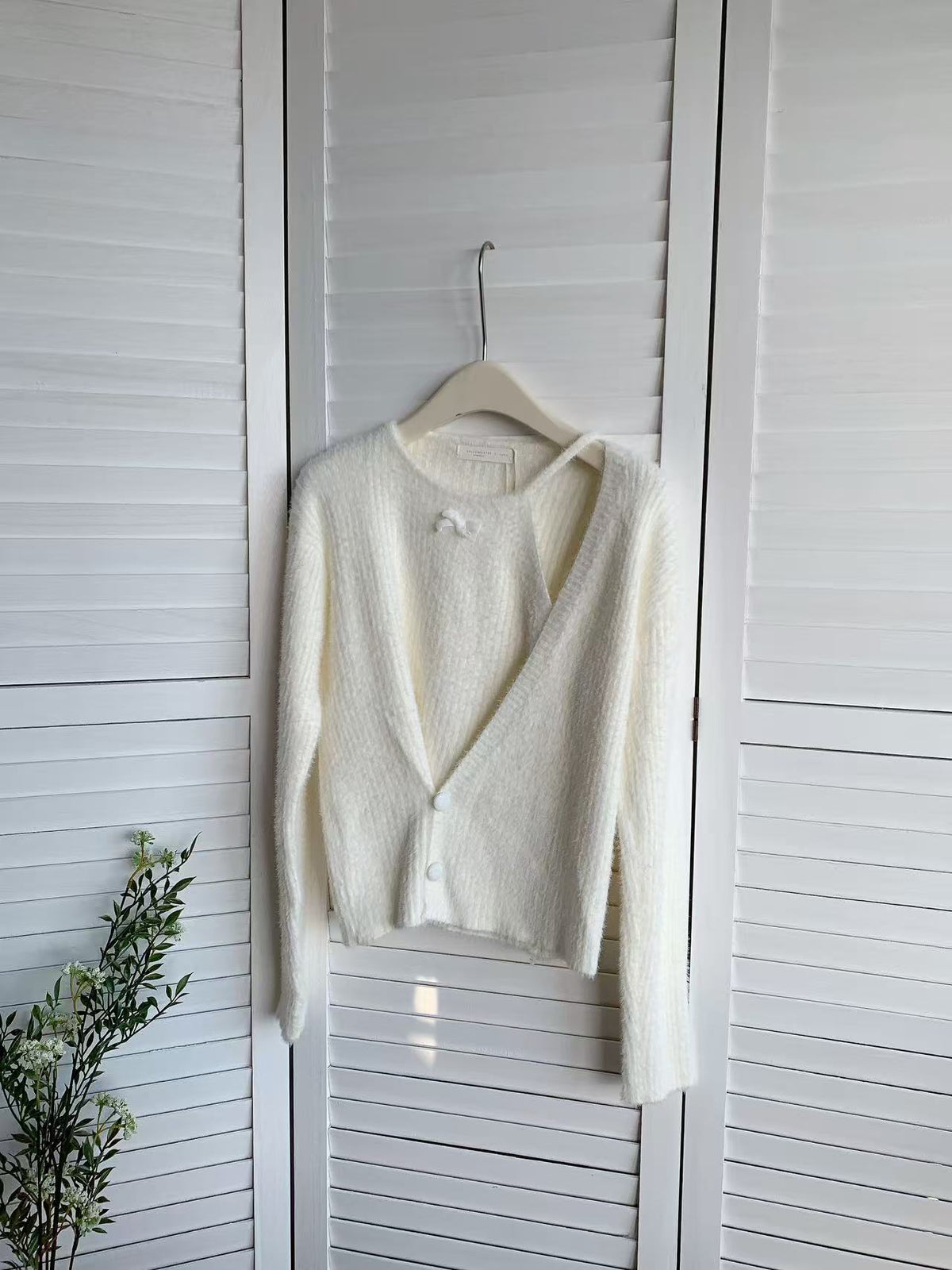 HELLO MILK TEE- 85692 設計感上衣