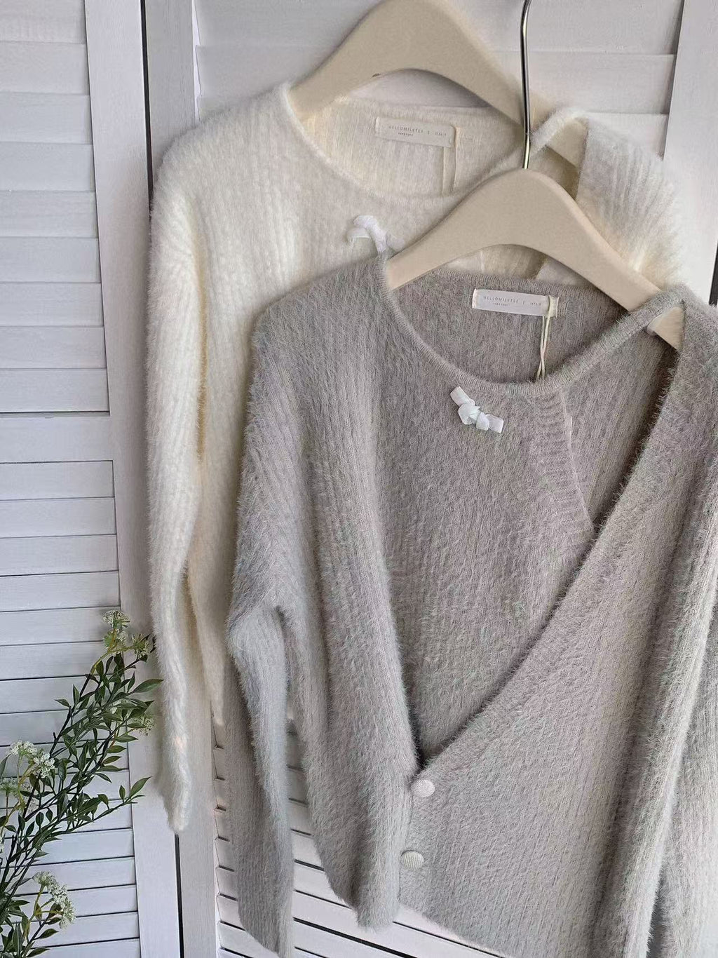 HELLO MILK TEE- 85692 設計感上衣