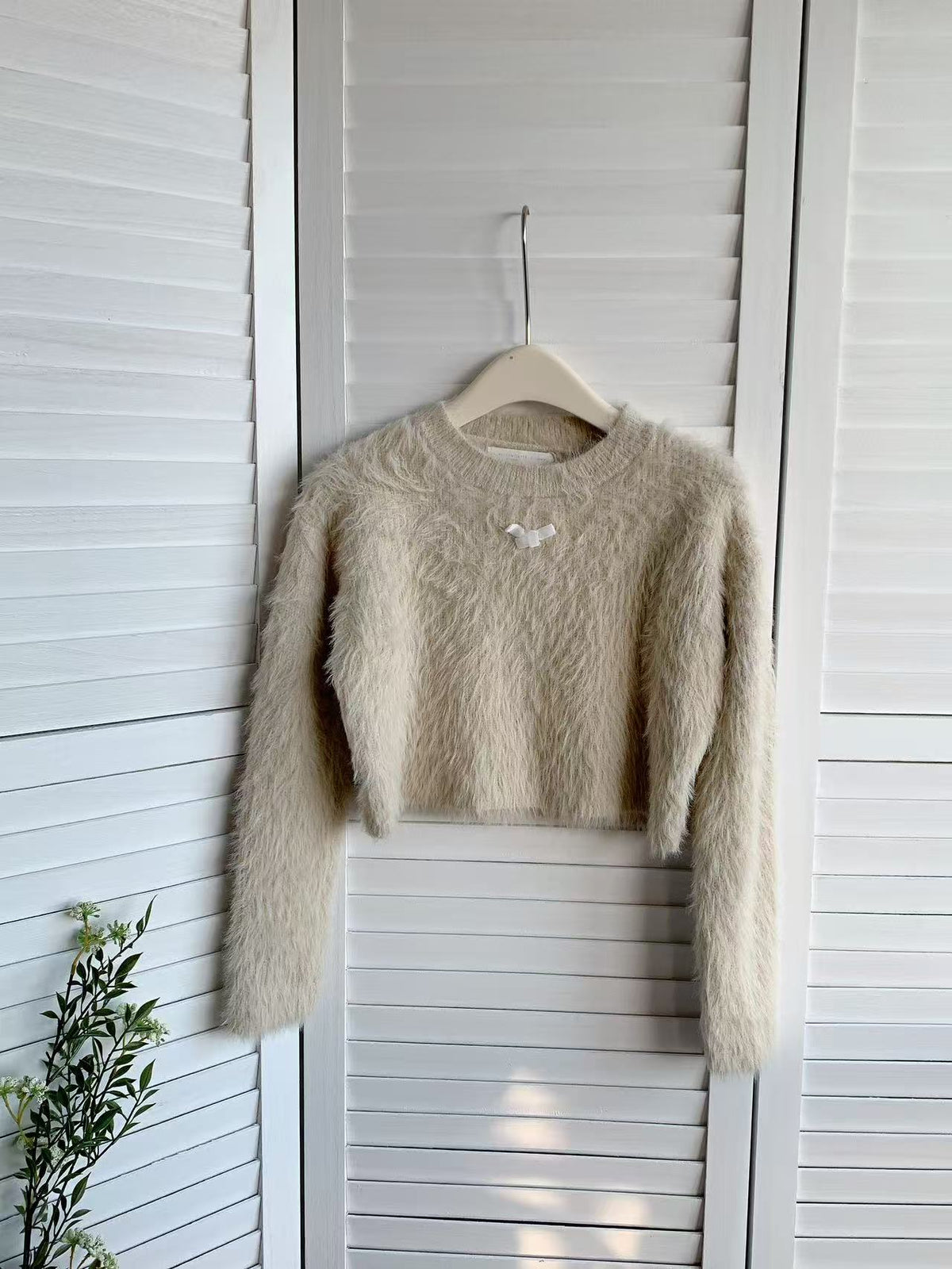 HELLO MILK TEE- 85690 毛絨上衣