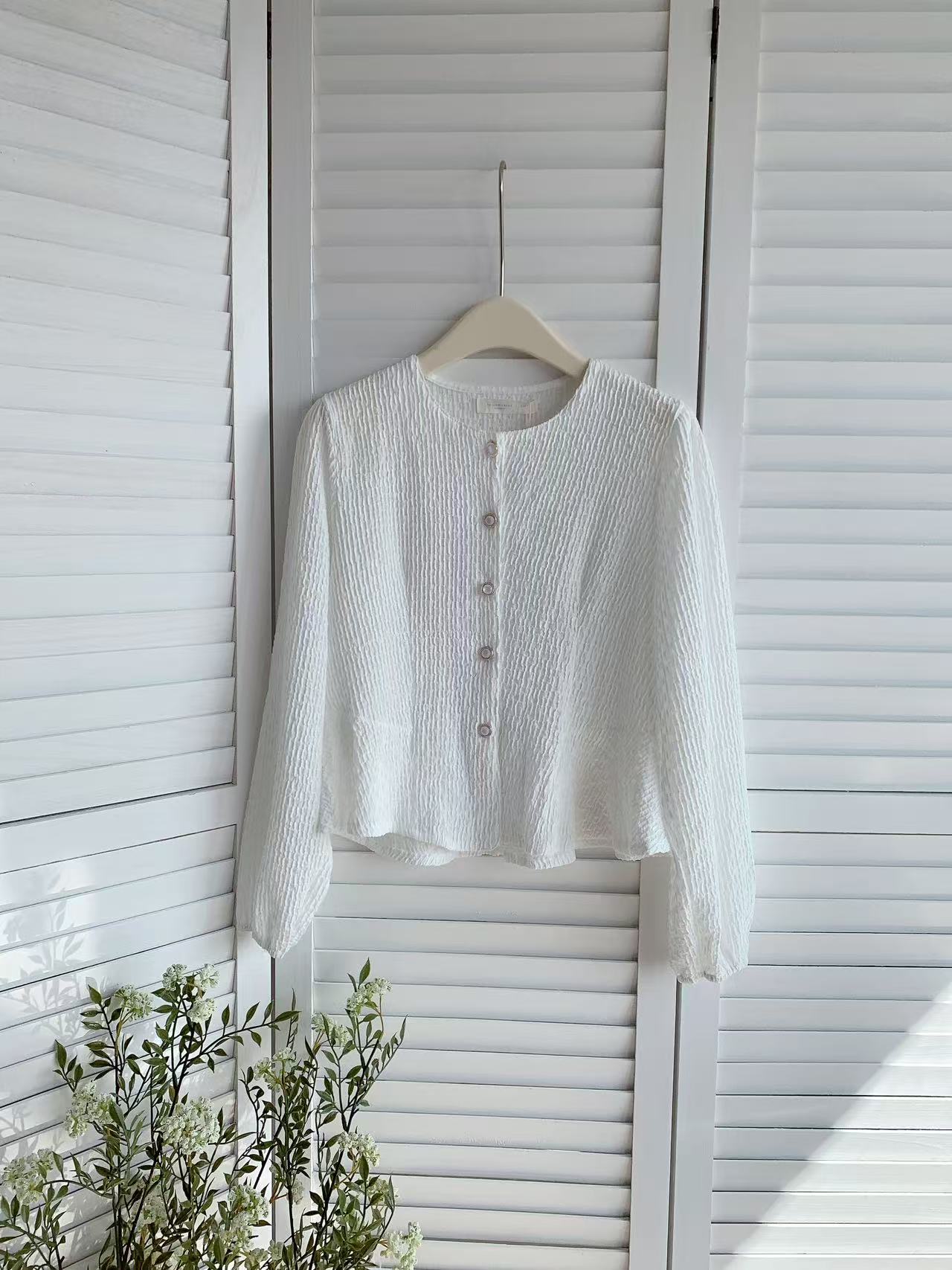 HELLO MILK TEE- 85665 純色上衣