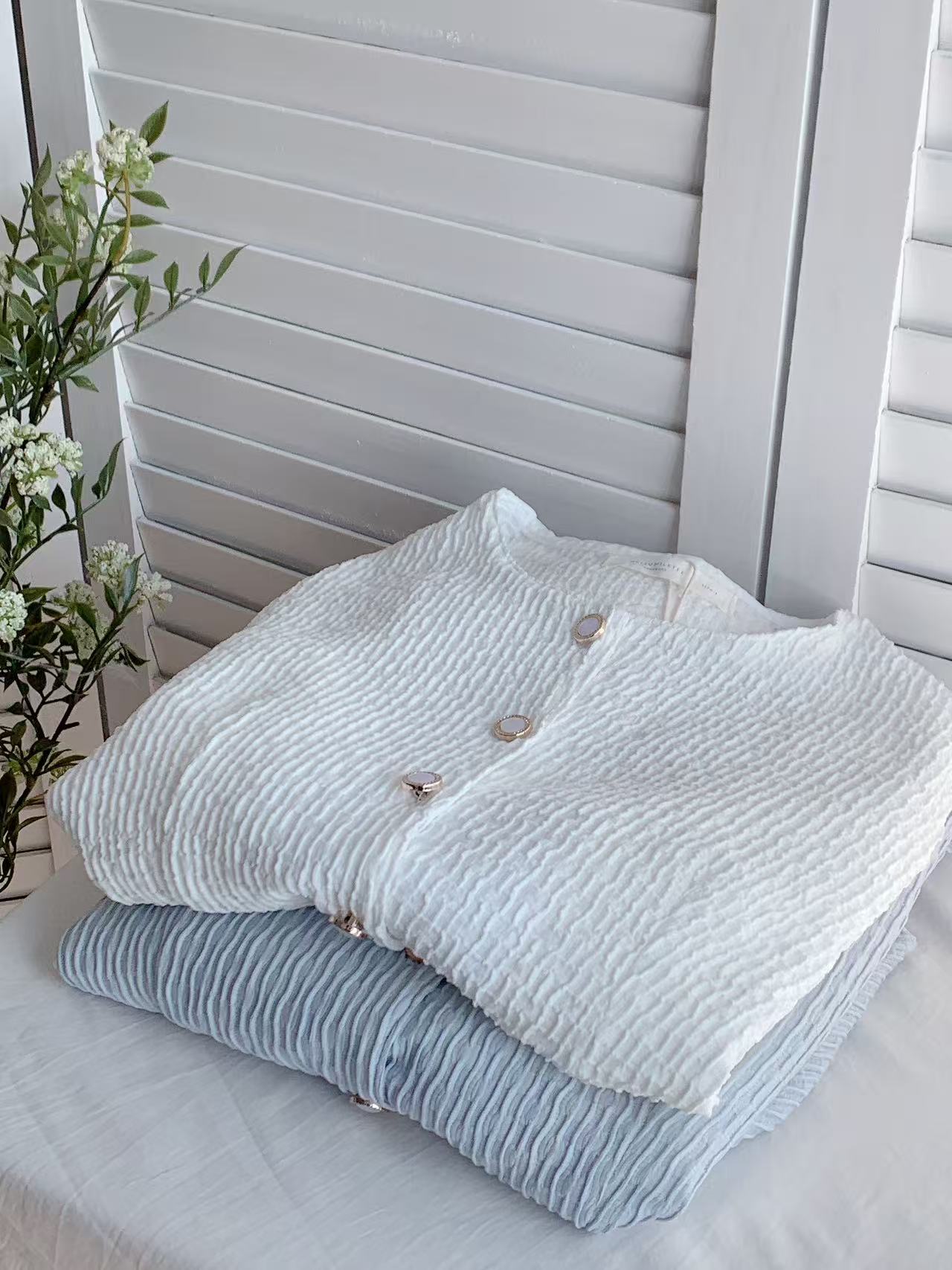 HELLO MILK TEE- 85665 純色上衣