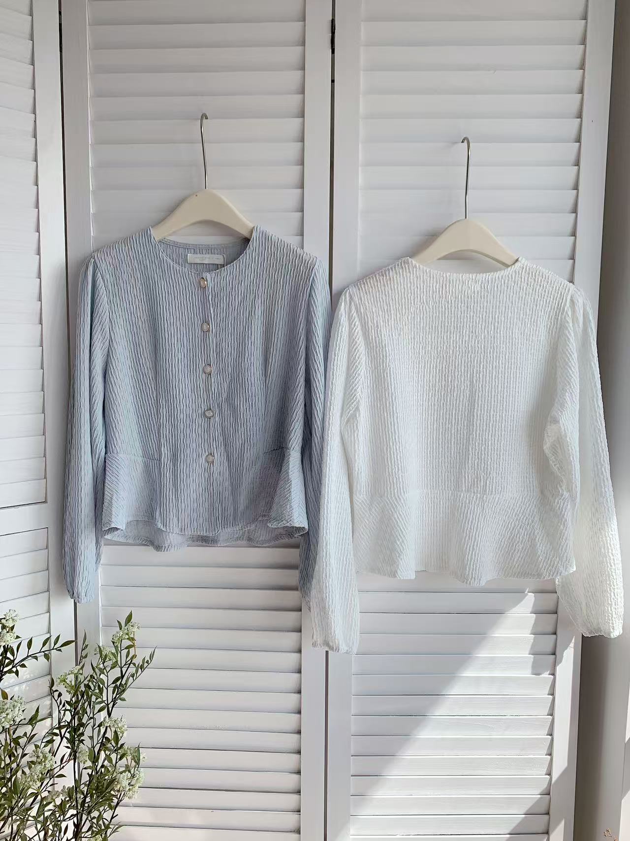 HELLO MILK TEE- 85665 純色上衣